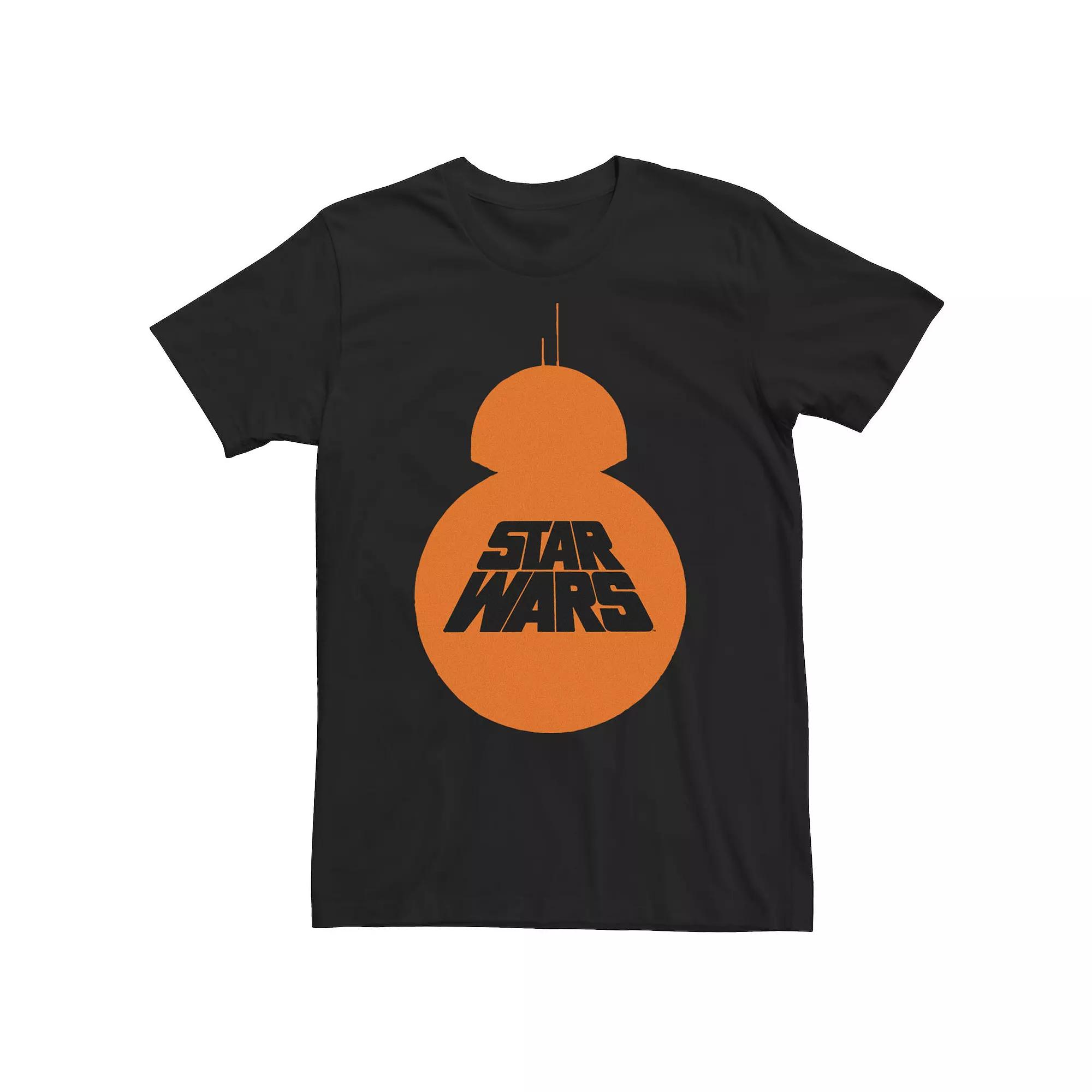 Big & Tall Star Wars BB-8 Silhouette Logo Tee, Men's,  Product Image