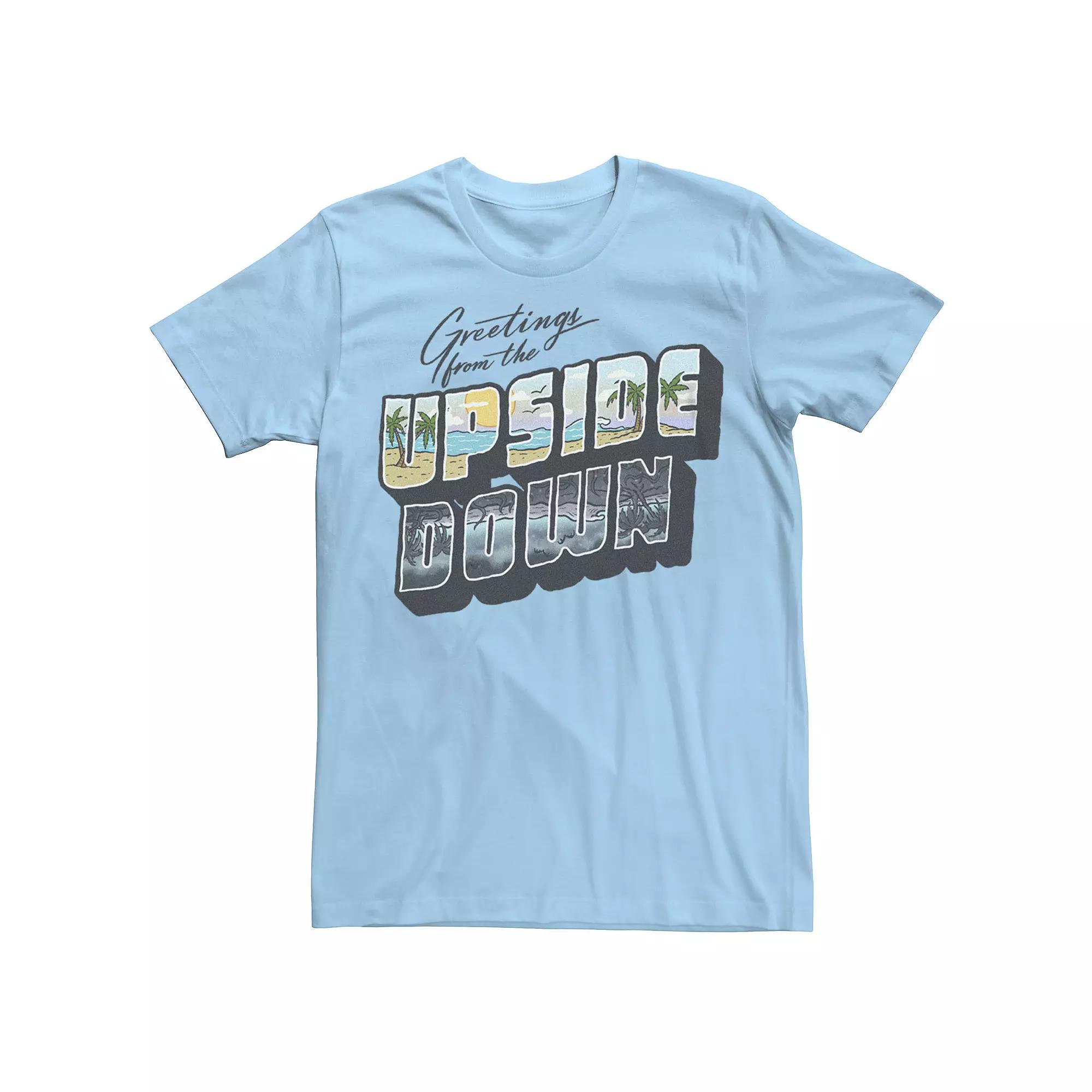 Men's Stranger Things Greetings From The Upside Down Graphic Tee,  Product Image