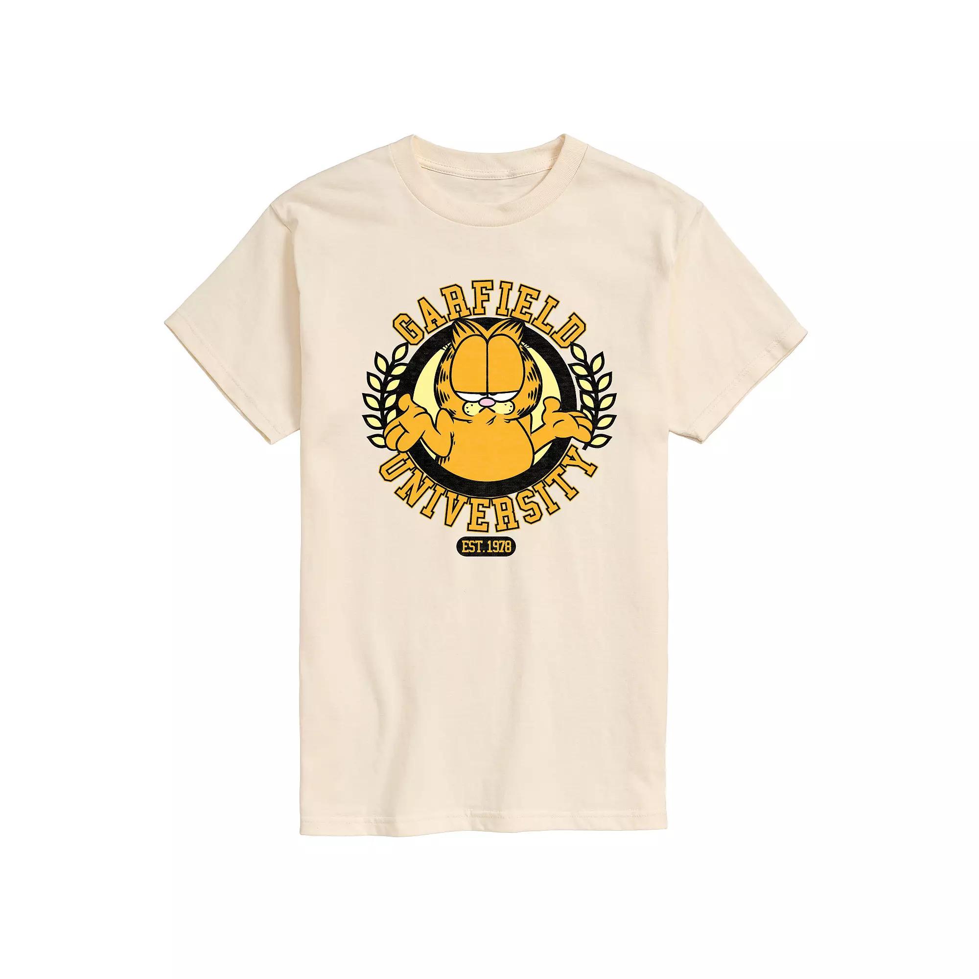 Men's Garfield University Graphic Tee,  Product Image
