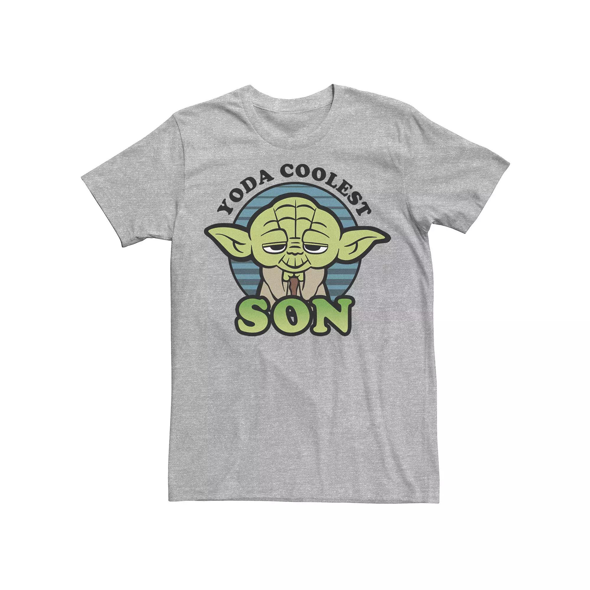 Men's Star Wars Yoda Coolest Son Cartoon Tee,  Product Image