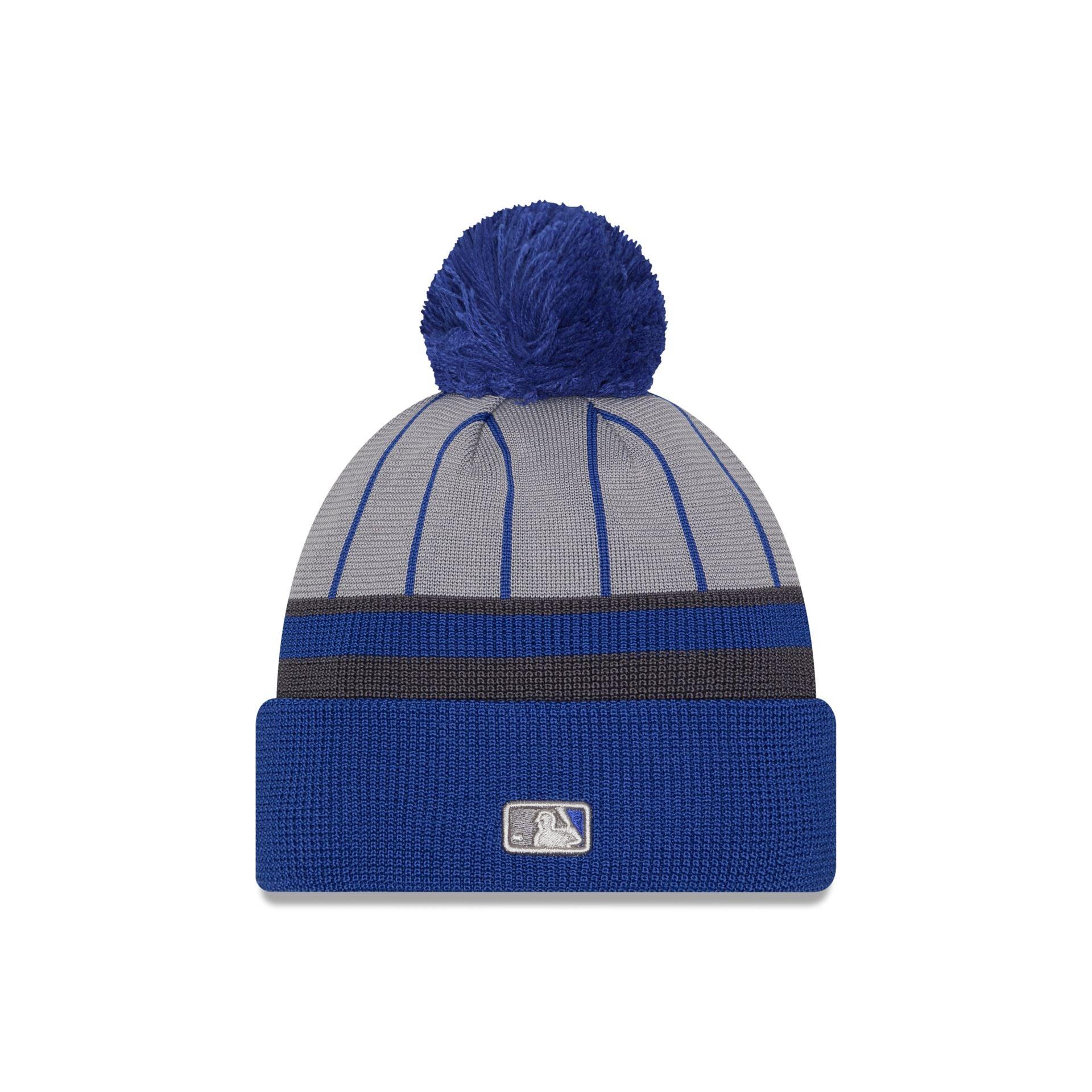 New York Mets 2025 Batting Practice Pom Knit Hat Male Product Image