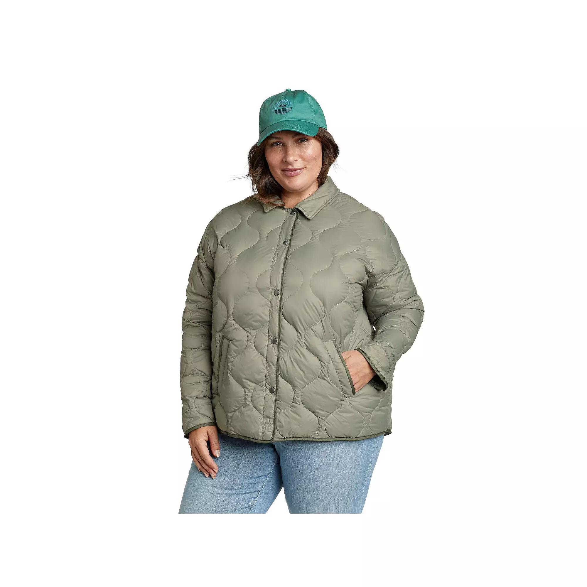 Plus Size Eddie Bauer Cirrus Lite Jacket, Women's, Size: 3XL, Black Product Image