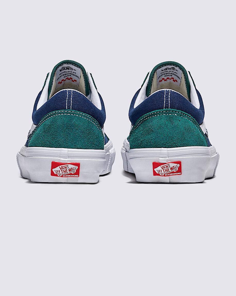 Skate Old Skool Shoe in Blue / Green| Vans US Product Image