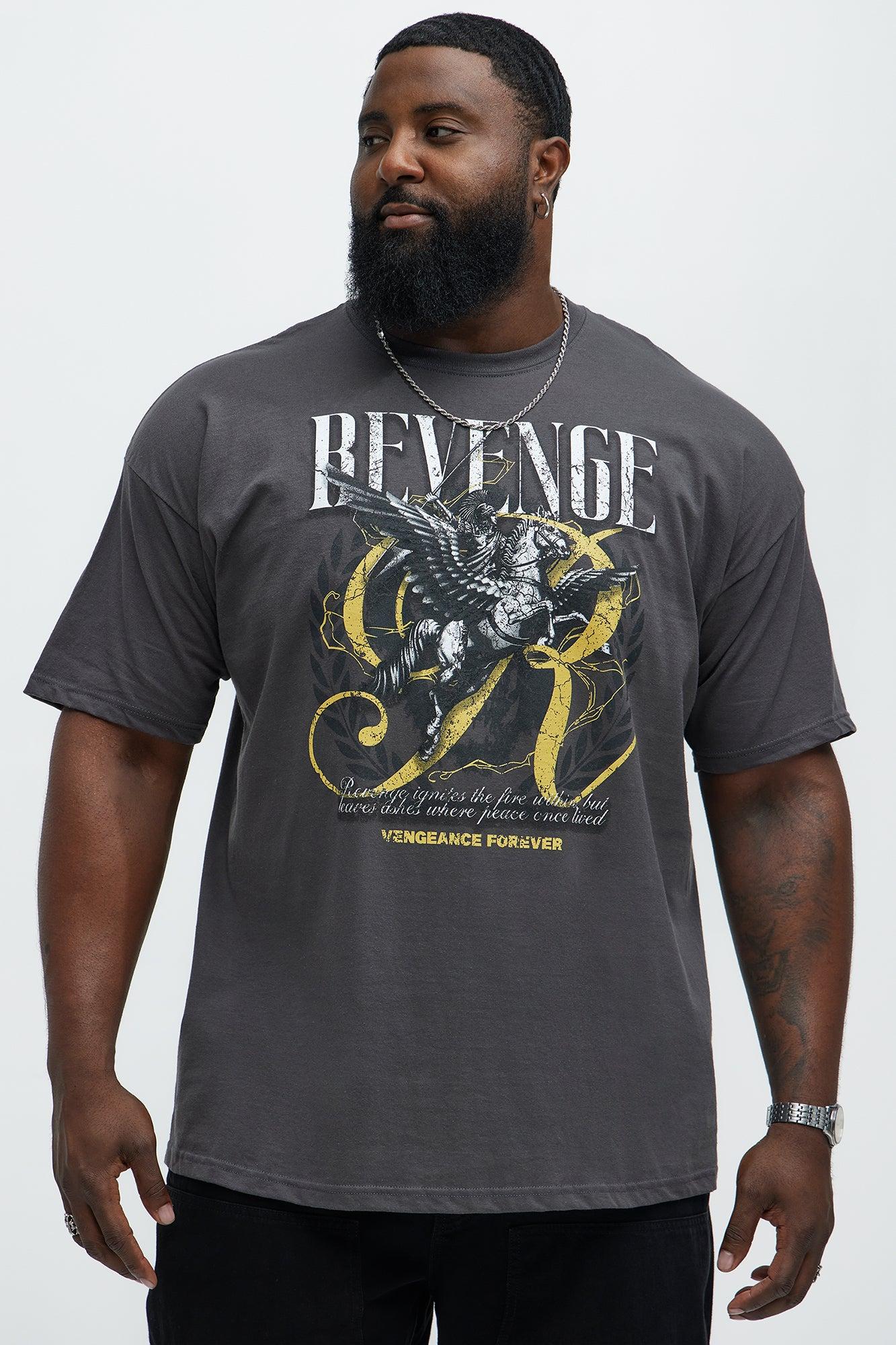 Vengeance Forever Short Sleeve Tee - Charcoal Product Image
