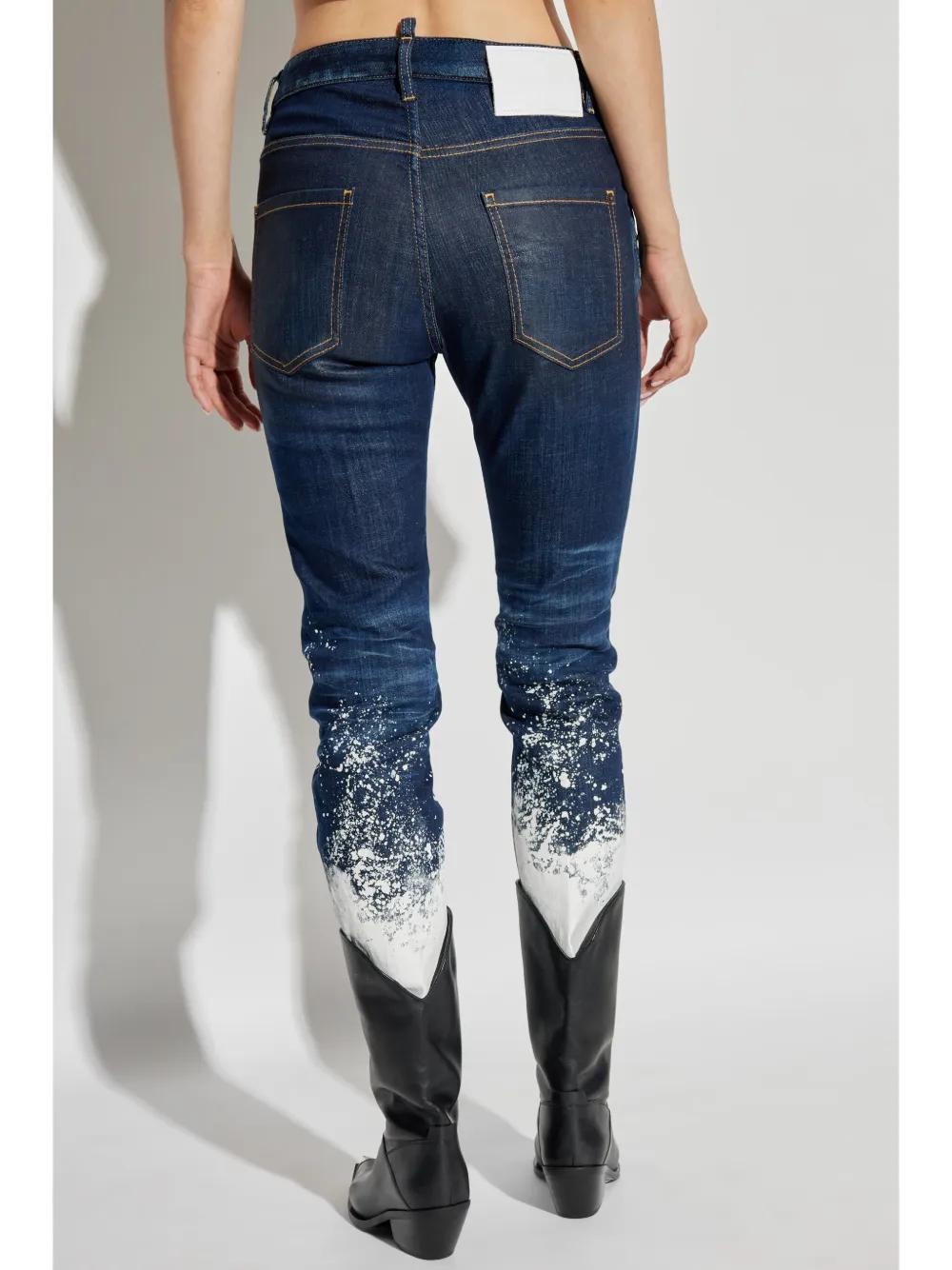 paint-splatter jeans Product Image