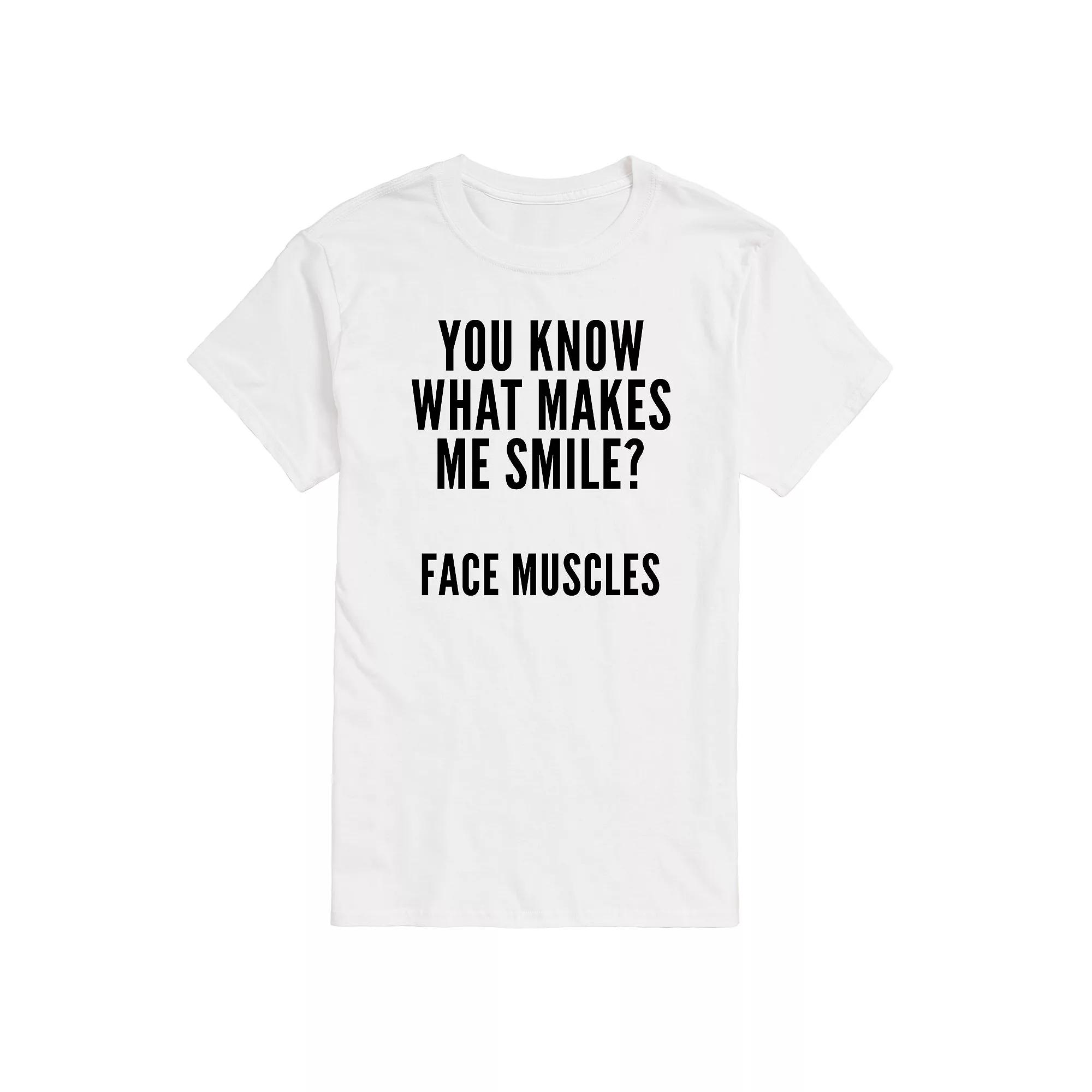 Big & Tall You Know What Makes Me Smile Graphic Tee, Men's,  Product Image