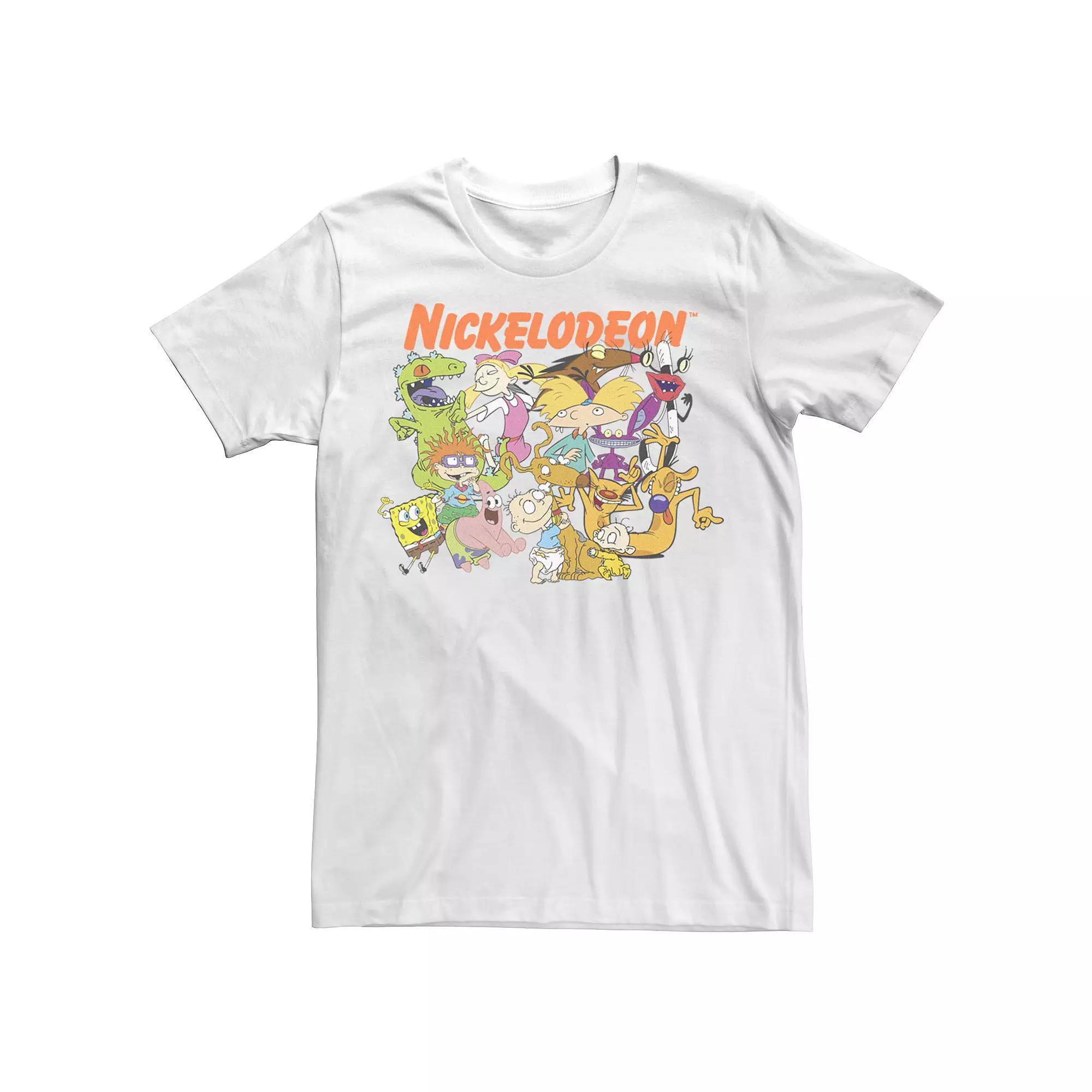 Big & Tall Nickelodeon Nick Friends Logo Tee, Men's,  Product Image