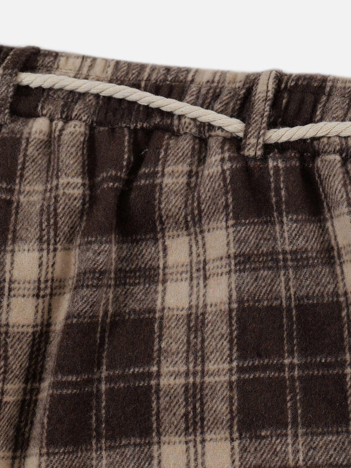 Aelfric Eden Plaid Super Baggy Pants Product Image