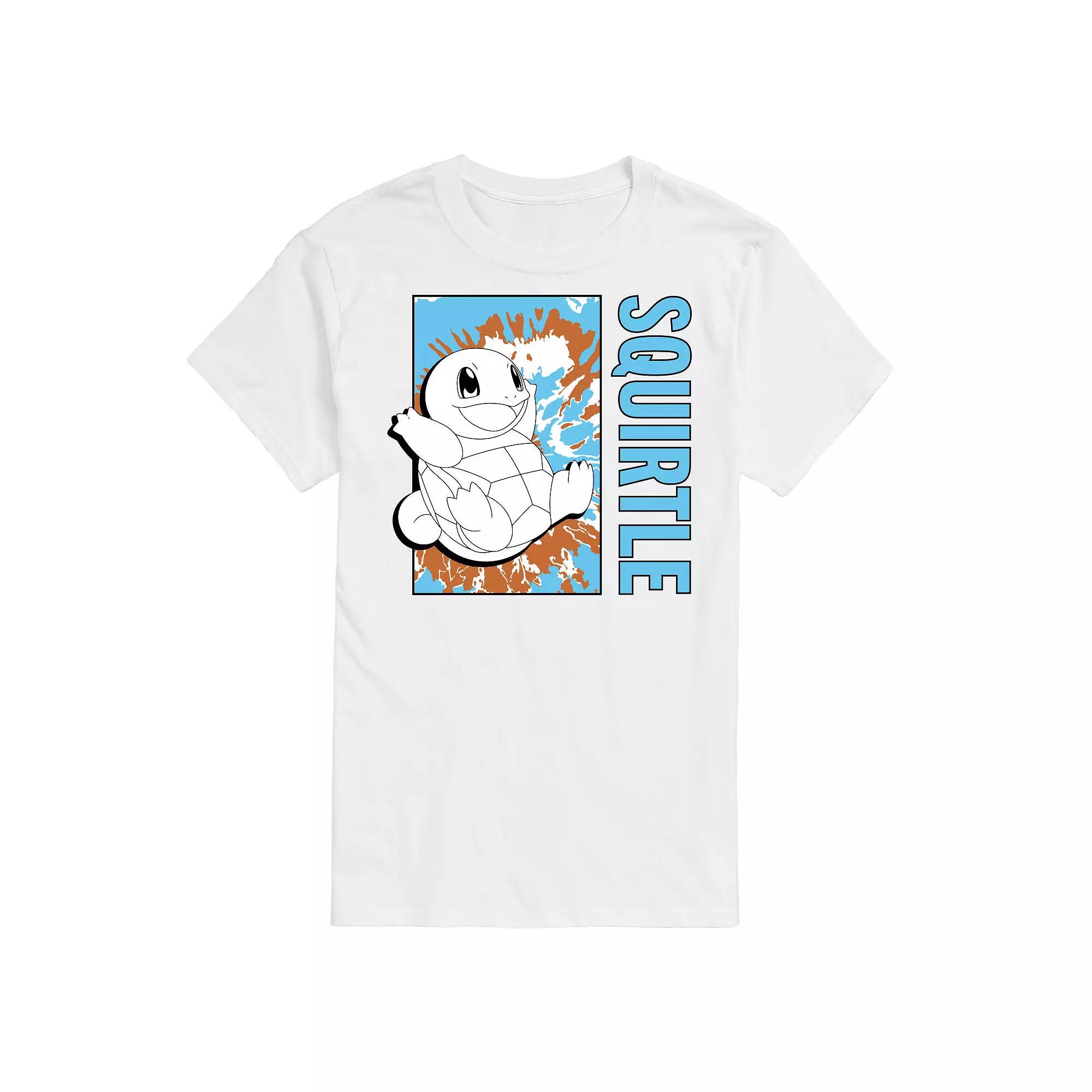 Big & Tall Pokémon Tie Dye Squirtle Graphic Tee, Men's,  Product Image