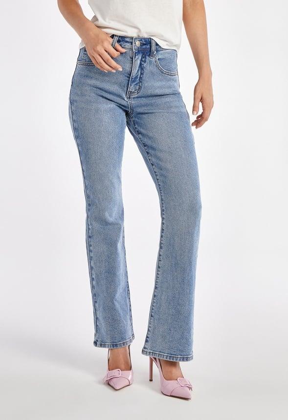 Blair High Rise Tummy Tamer Flare Jeans Product Image