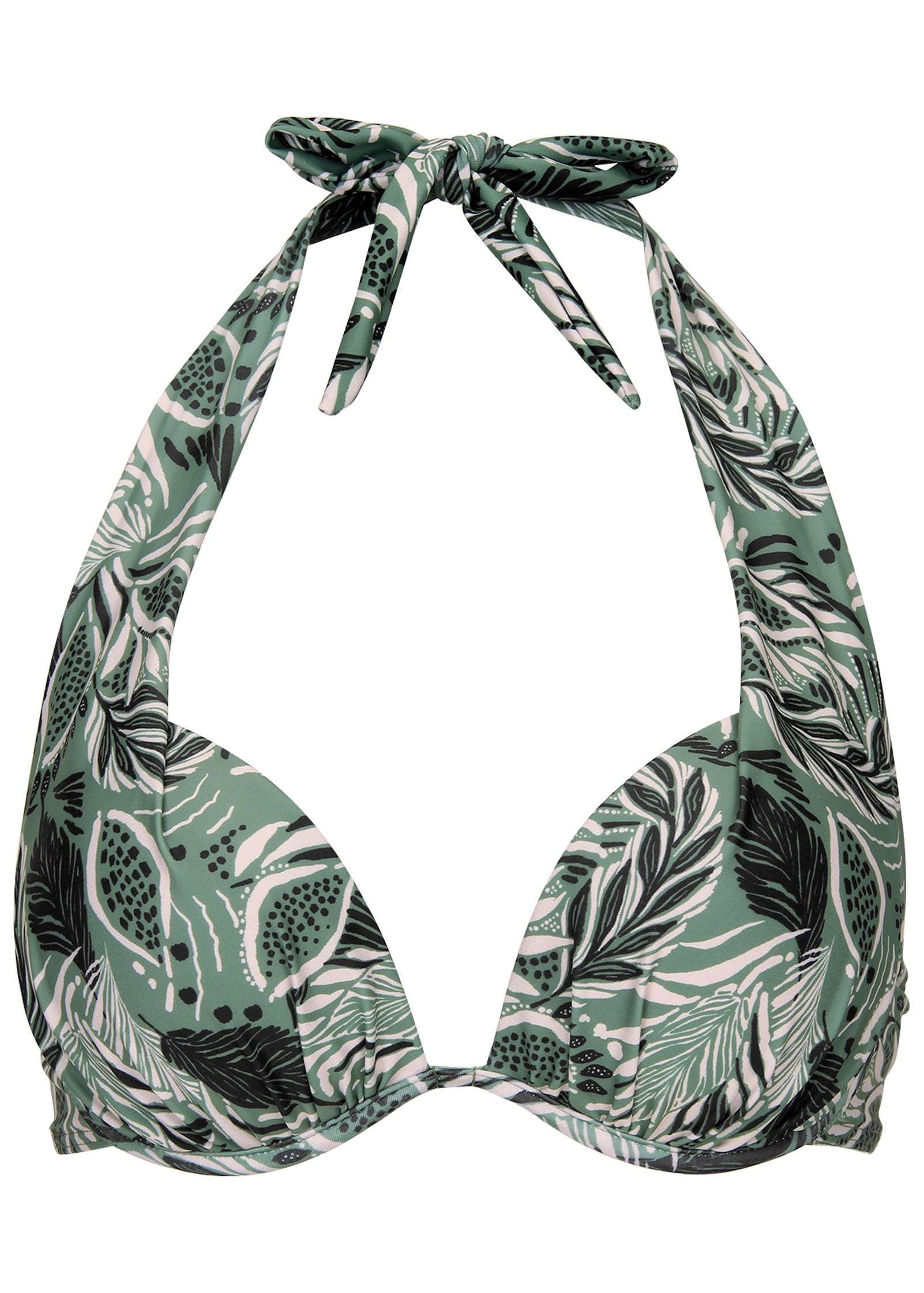 Marilyn Push-Up Enhancer Top - Sketchy Palms Product Image