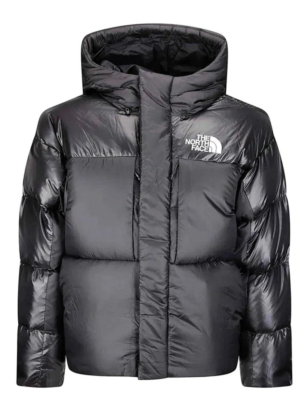 THE NORTH FACE Lightweight Insulated Down Jacket With High Collar In Black Product Image