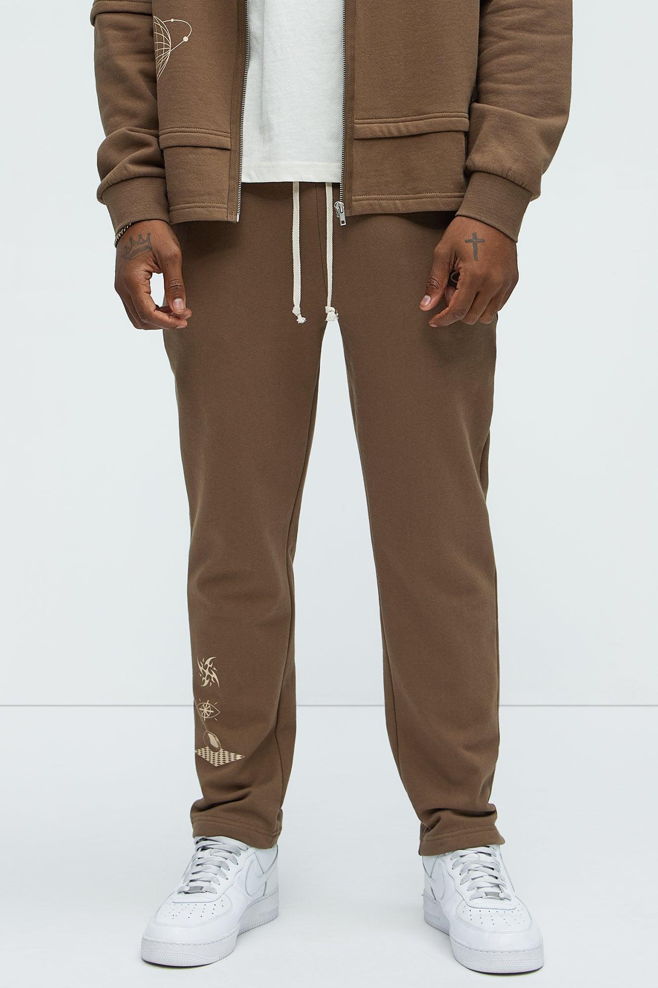 Interstellar Sweatpants - Brown Product Image