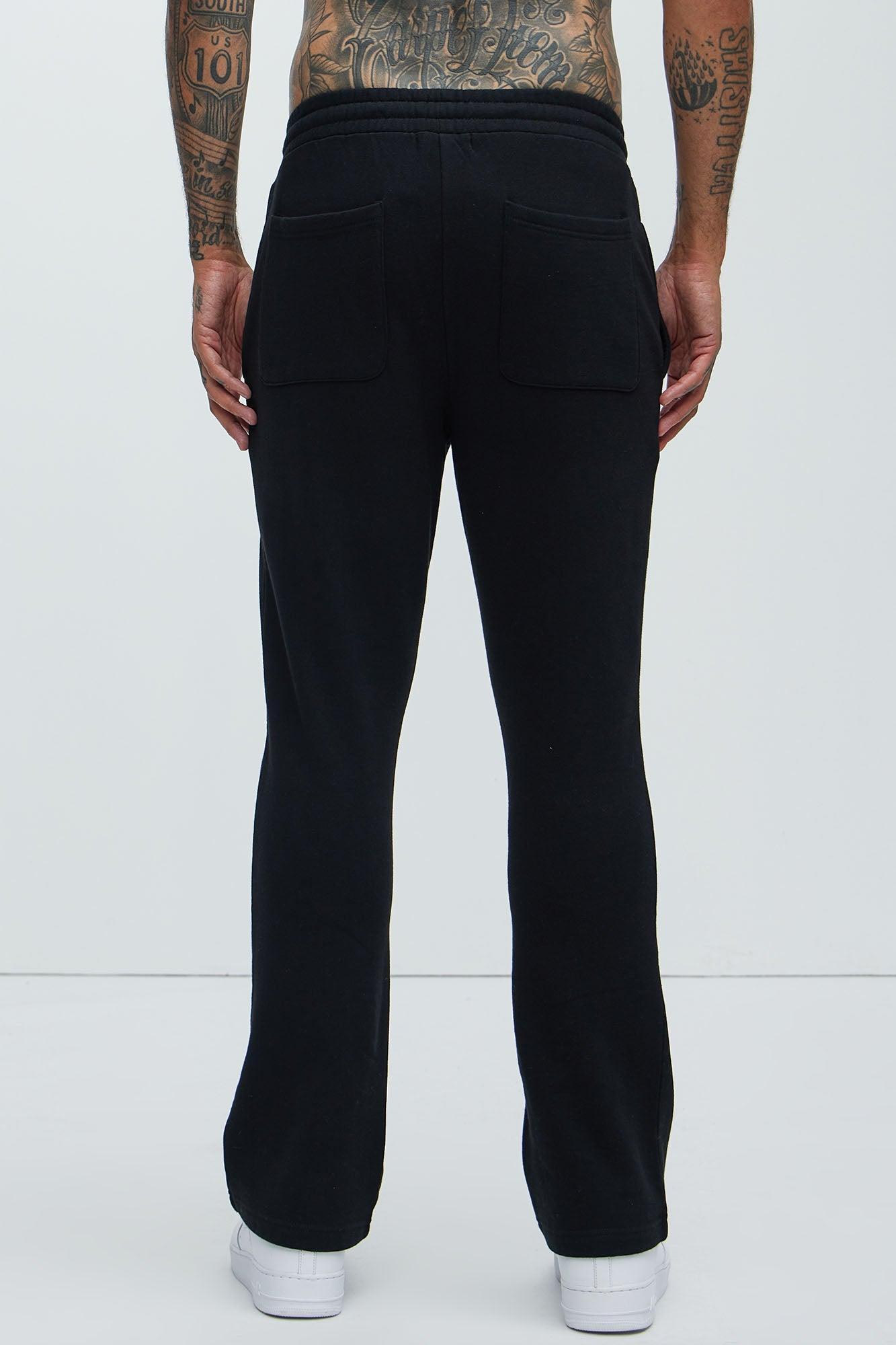 Tyson Originals Skinny Flare Sweatpant - Black Product Image