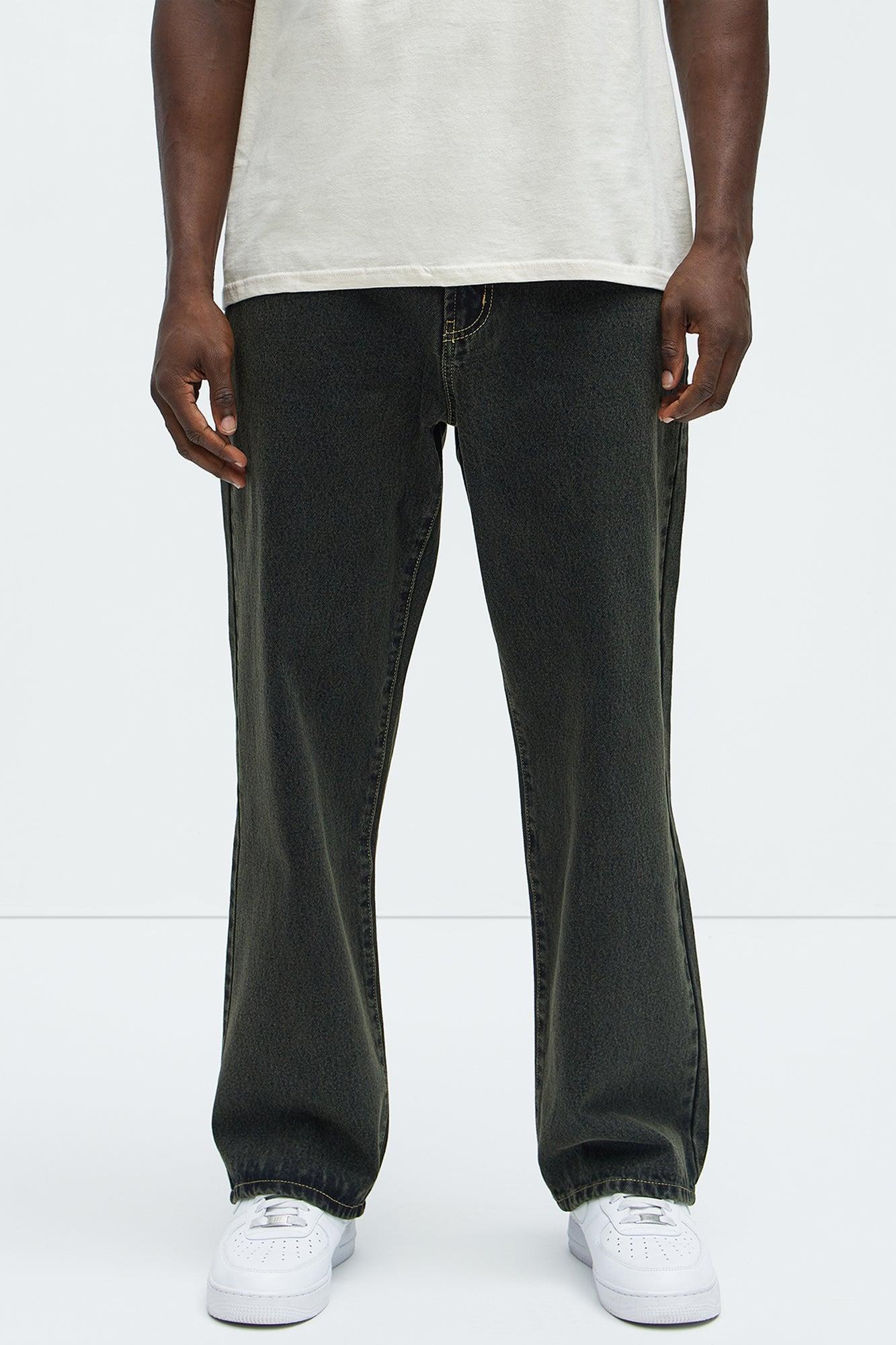 Your Everyday Straight Jeans - Black Wash Product Image