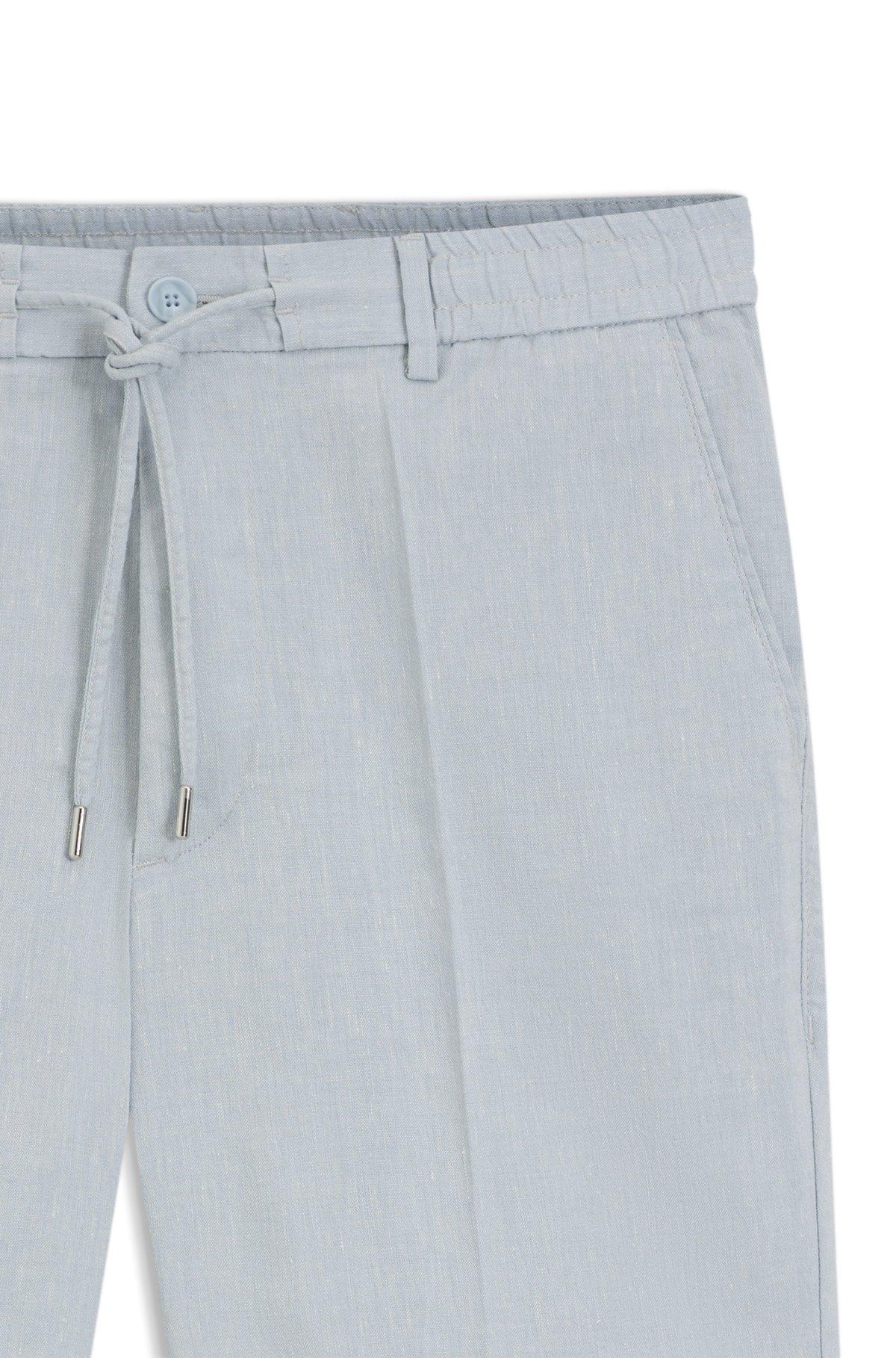 Linen-blend shorts in a modern fit Product Image