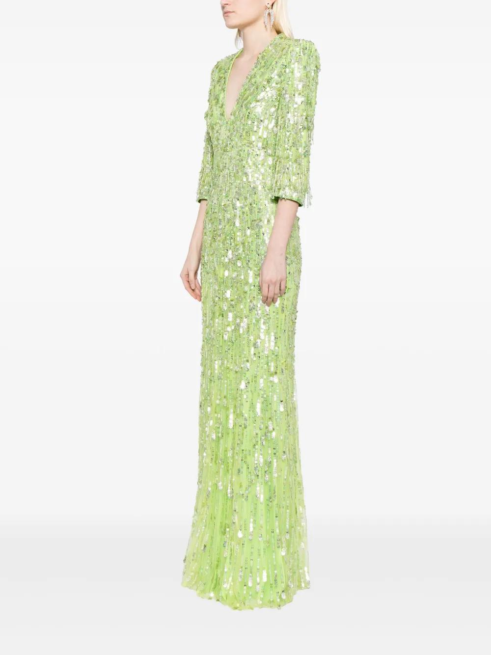 Oscar sequin-embellished gown Product Image
