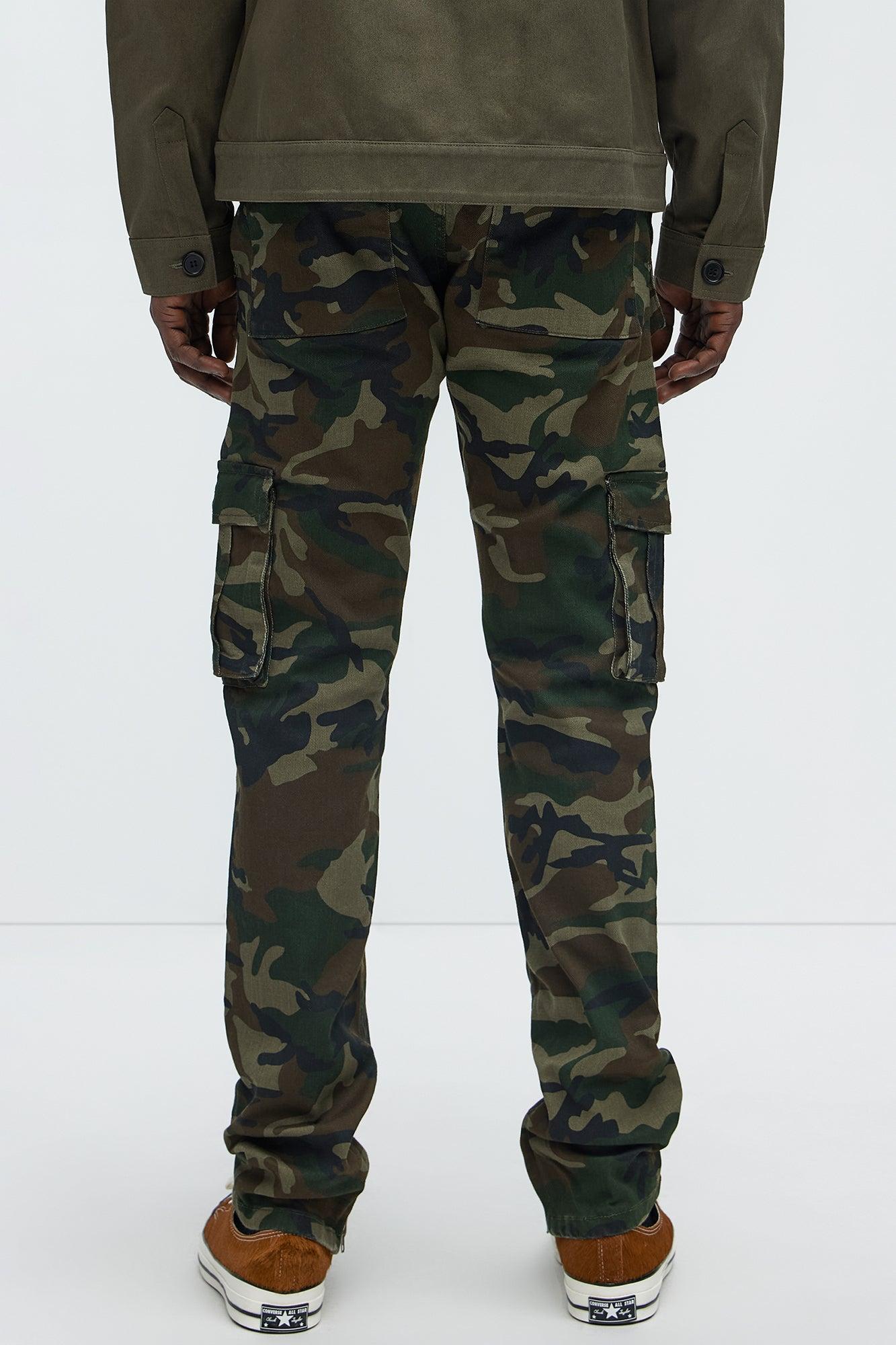 Hunter Slim Cargo Pants - Camouflage Product Image