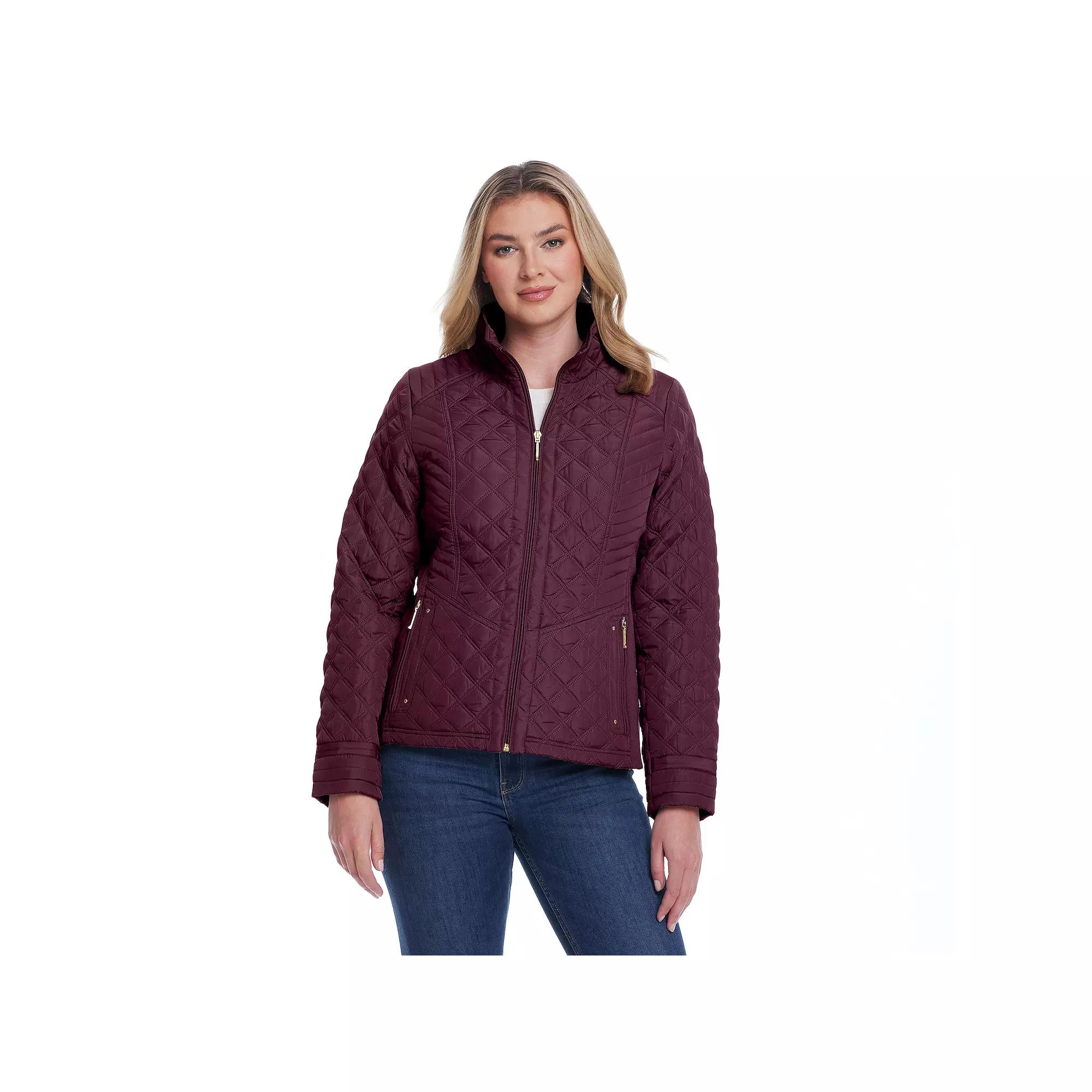 Women's Weathercast Quilted Jacket with Side Stretch,  Product Image