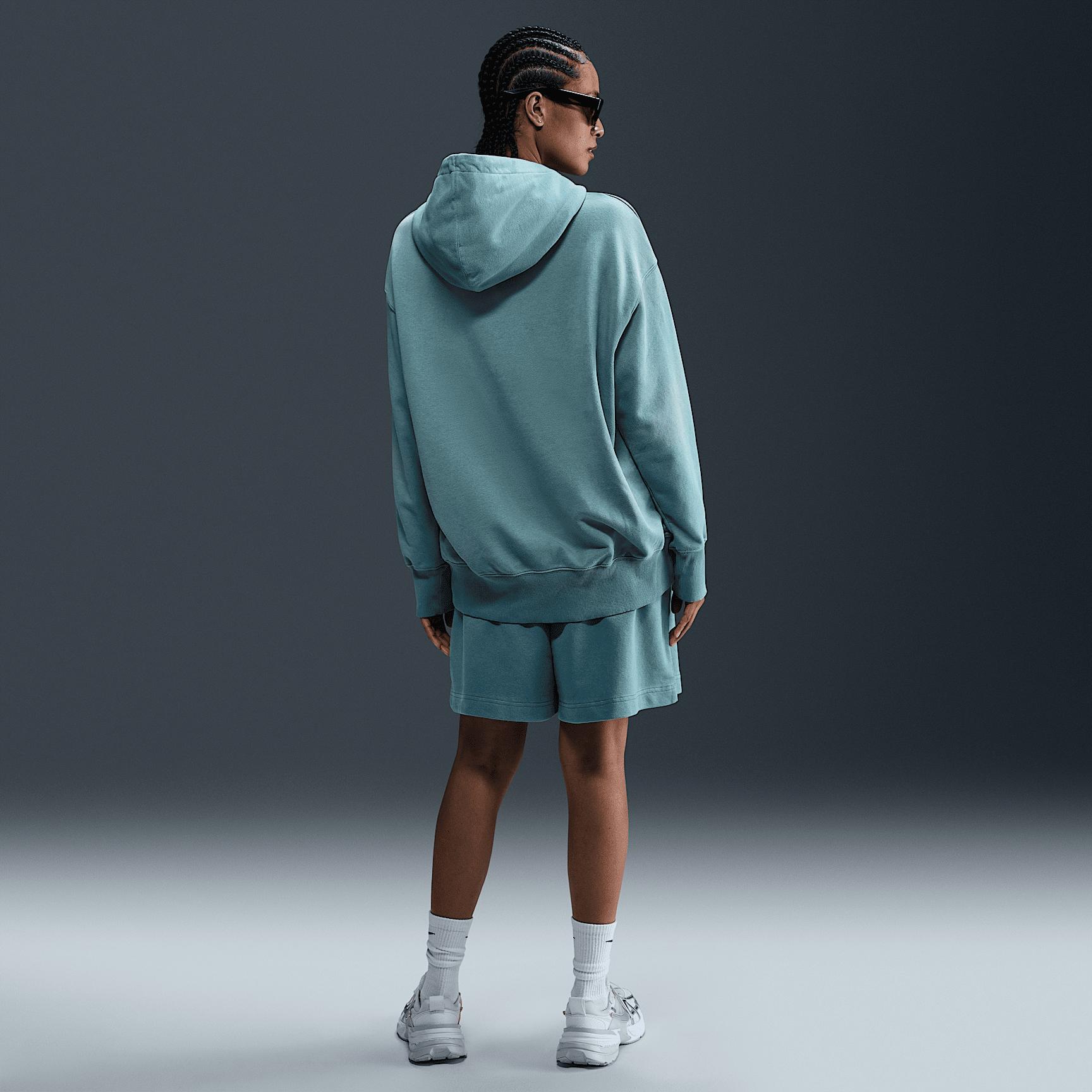 Womens Nike Sportswear Phoenix Fleece Oversized French Terry Hoodie | HJ1235-006 Product Image