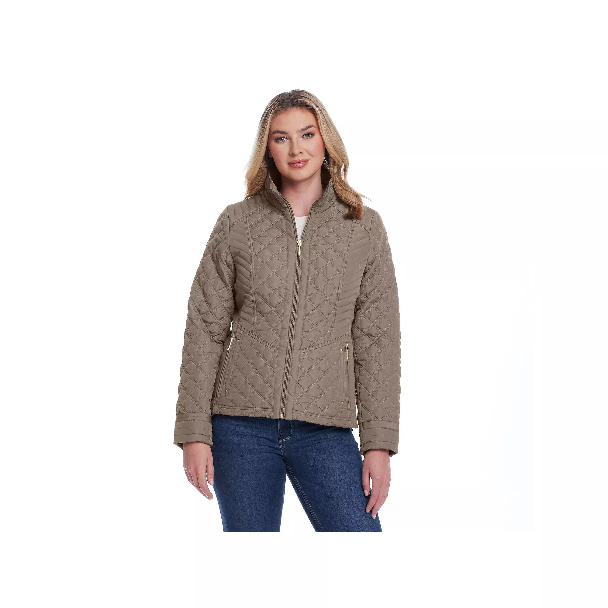 Women's Weathercast Quilted Jacket with Side Stretch,  Product Image