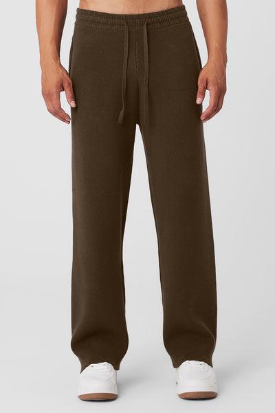 Scholar Straight Leg Sweatpant - Espresso Product Image