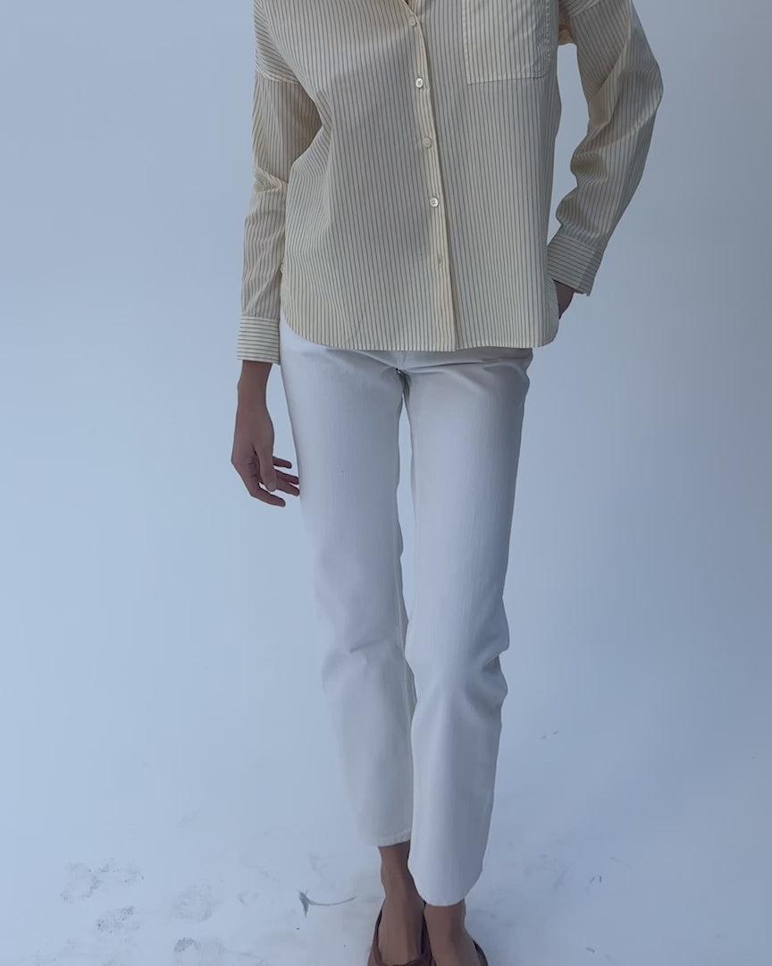 Jane Mid Rise Straight Jean Product Image