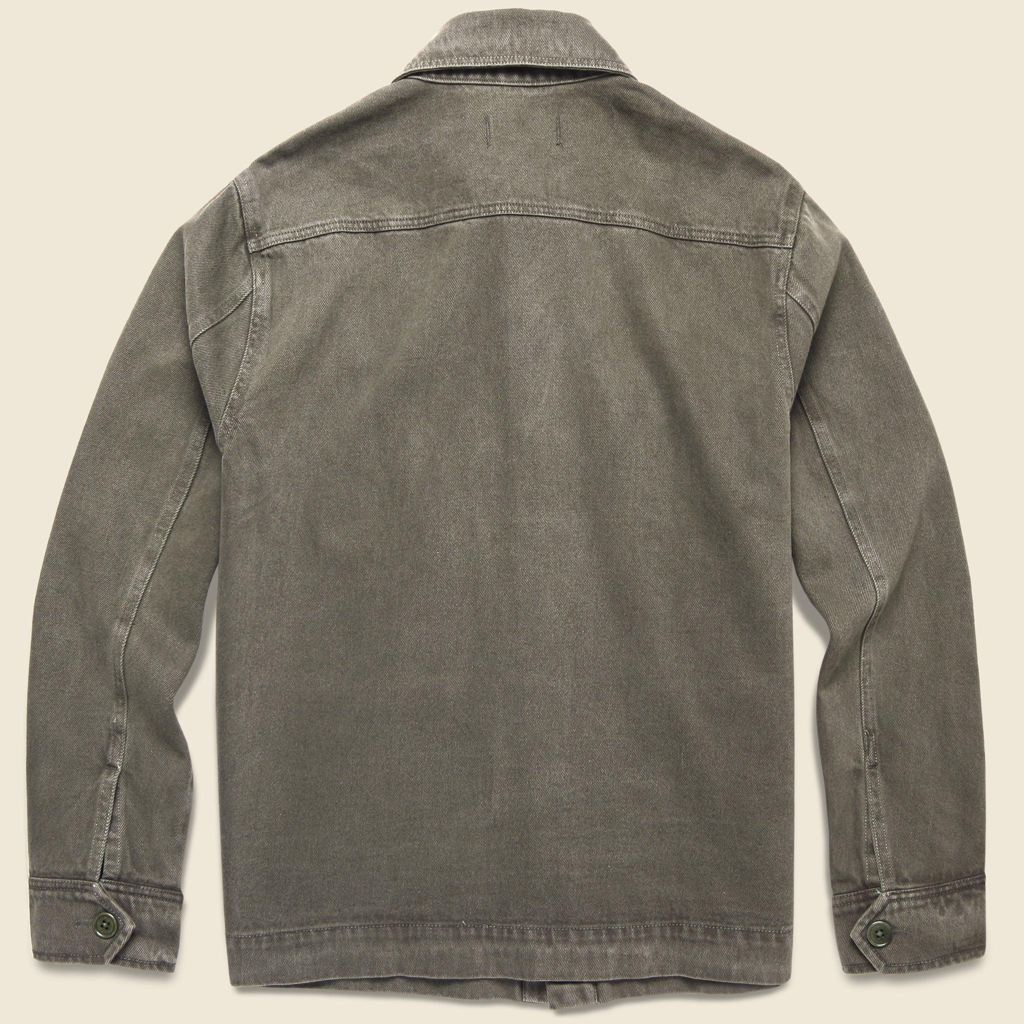 Denim Work Jacket - Thyme Product Image