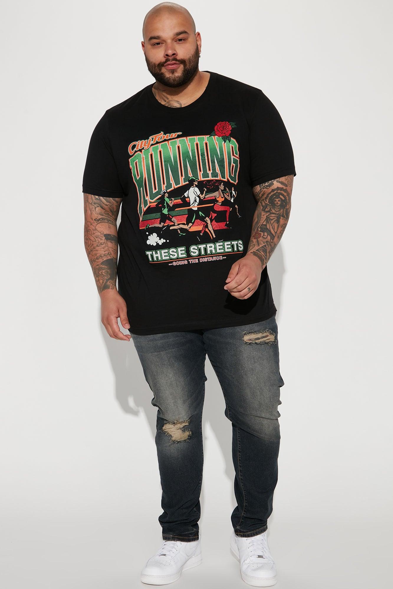 Day To Day Distressed Slim Jeans - Dark Wash Product Image