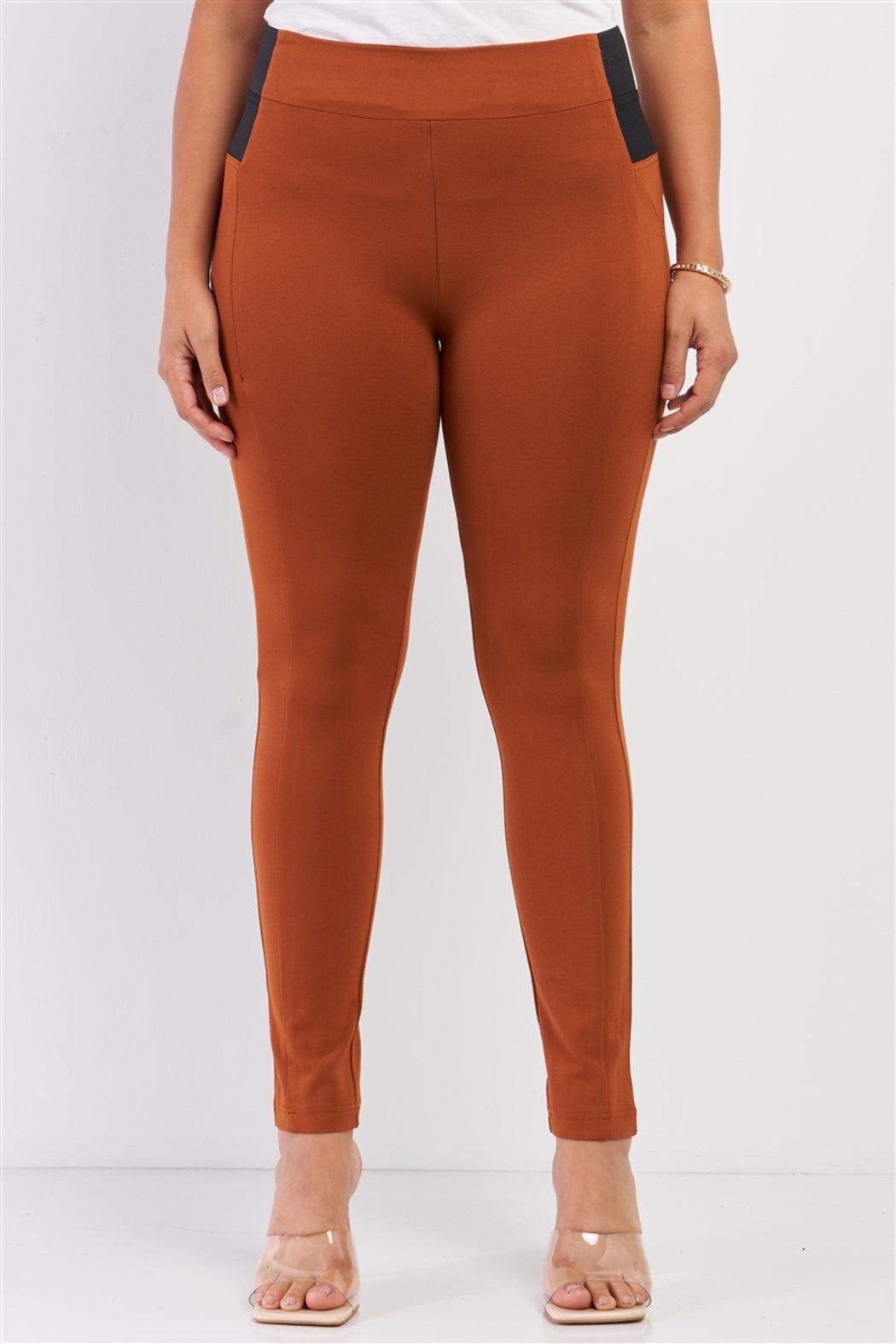 Plus Size Legging Slim Pants Product Image