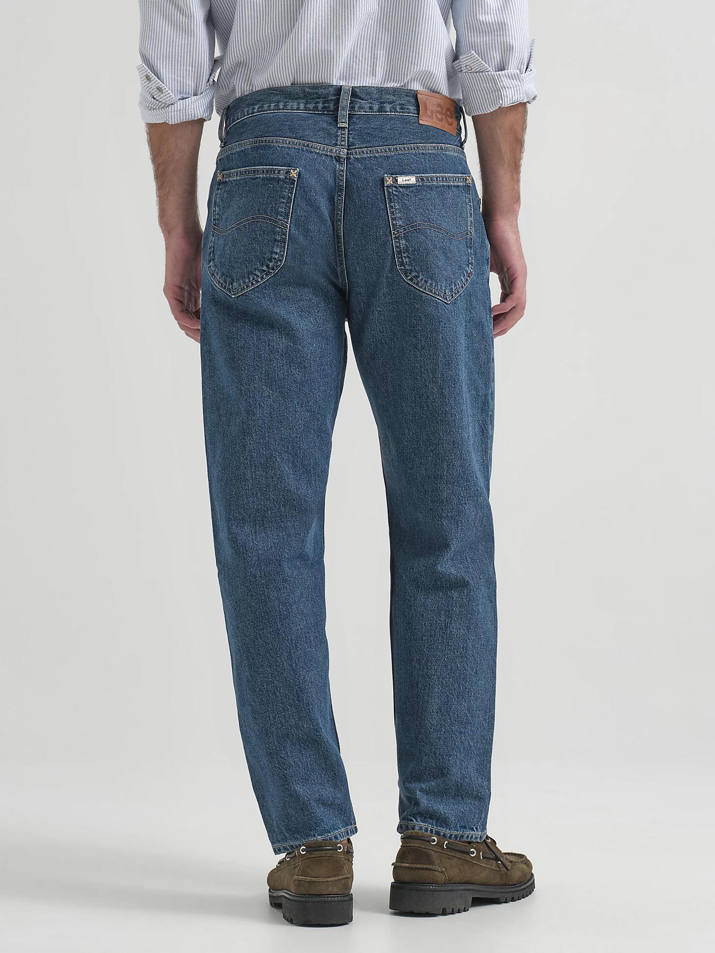 Men's Lee® x J.Crew Japanese Selvedge Denim Straight Jean | Men's Jeans | Lee® Product Image