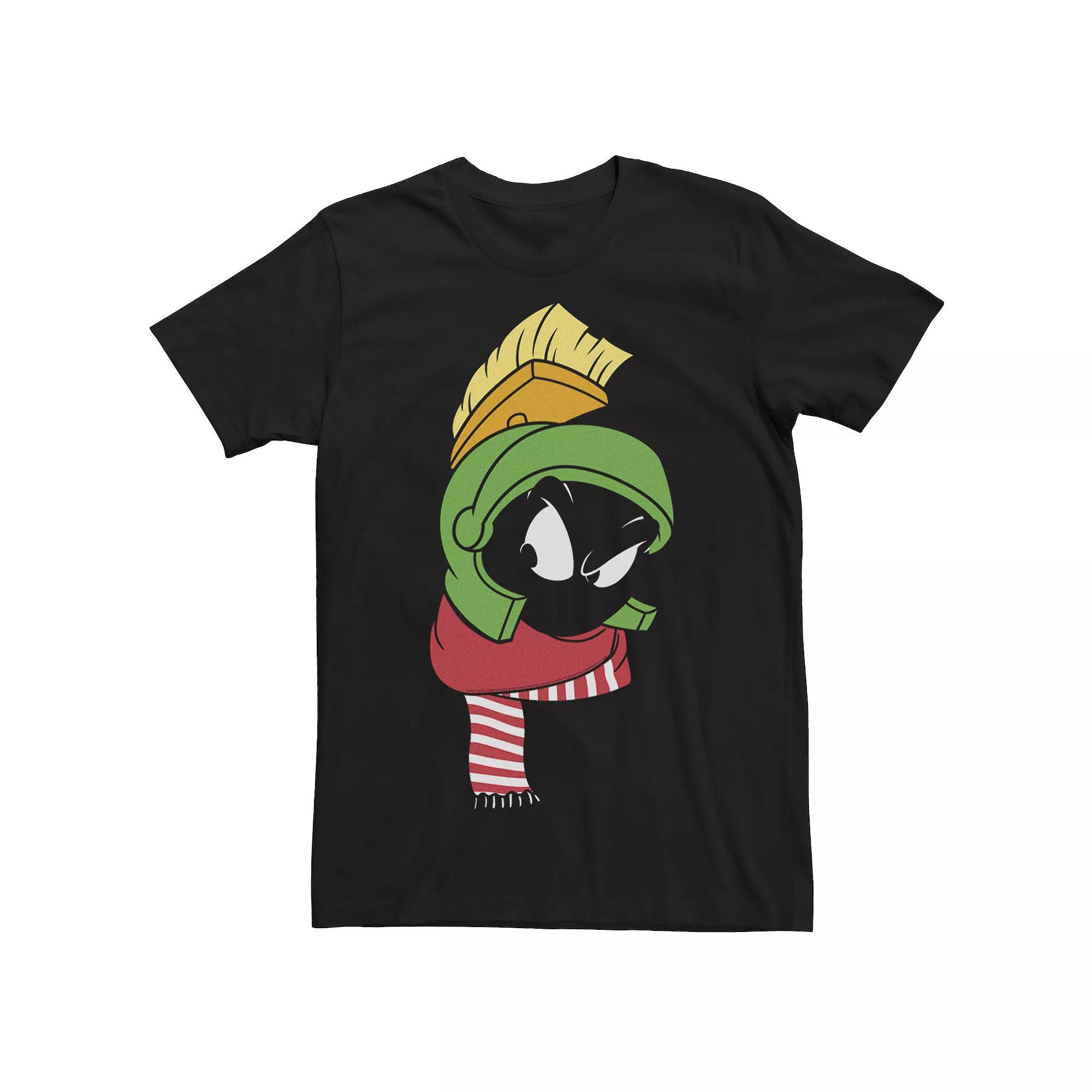 Men's Looney Tunes Marvin The Martian Winter Wear Tee,  Product Image