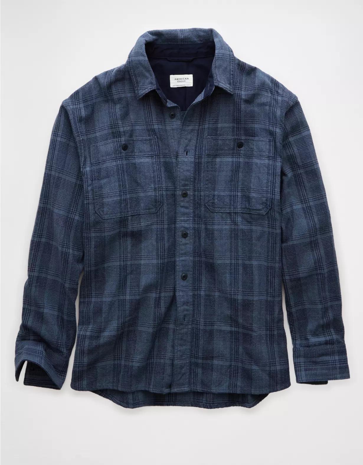 AE Lightweight Flannel Shirt Product Image