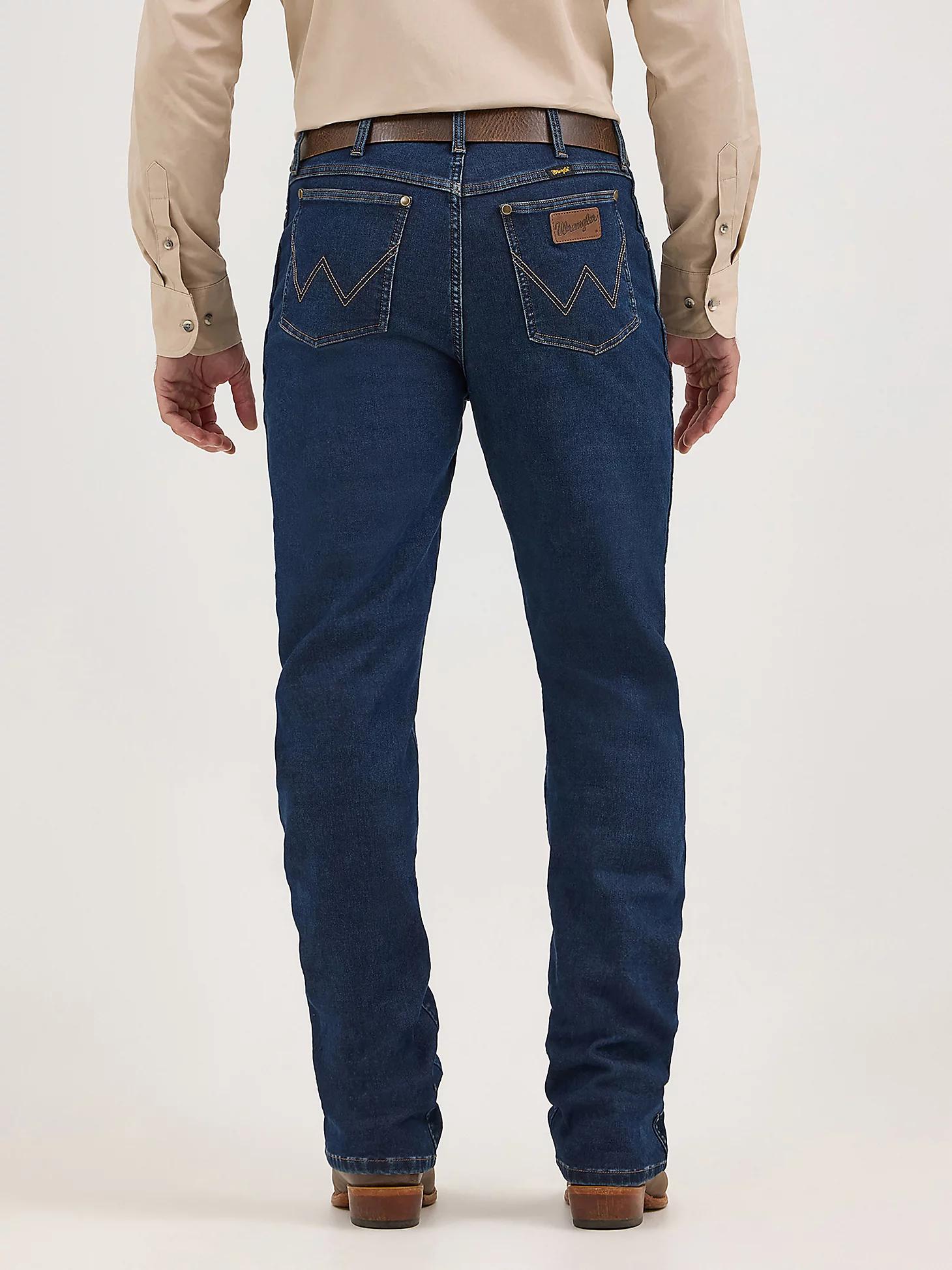 Premium Performance Cowboy Cut® Regular Fit Jean - Flannel Lined | Men's JEANS | Wrangler® Product Image