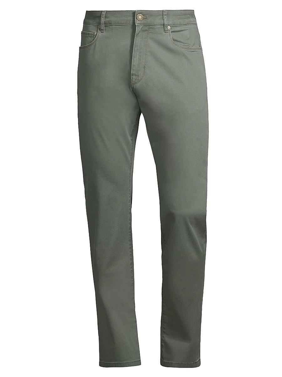 Mens Piqu Microstructure Super Light Cotton Pants Product Image