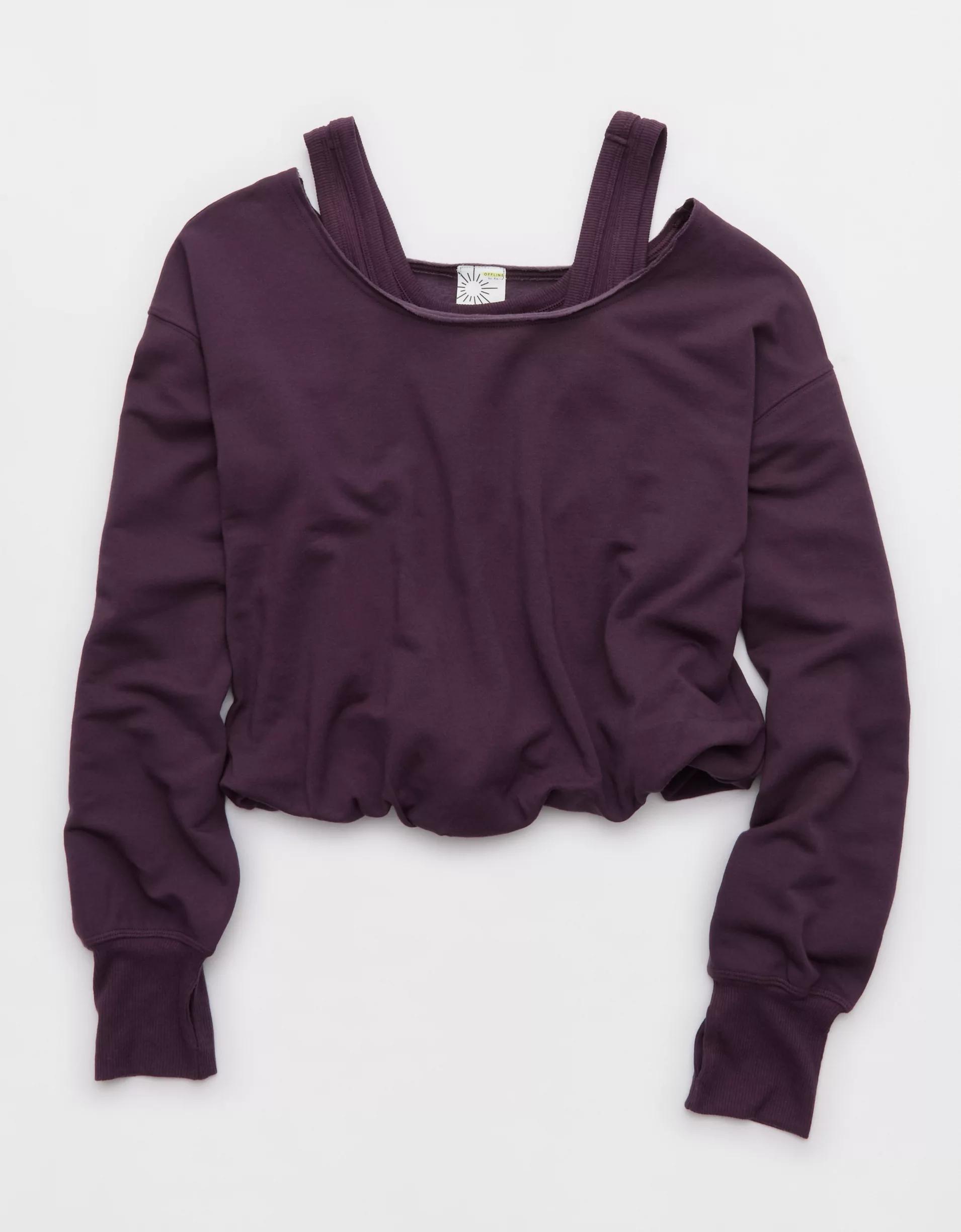 OFFLINE By Aerie OTT Layered Sweatshirt Product Image