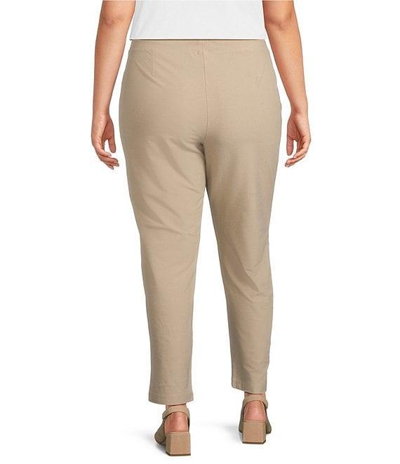 Eileen Fisher Plus Slim Ankle Pants Product Image