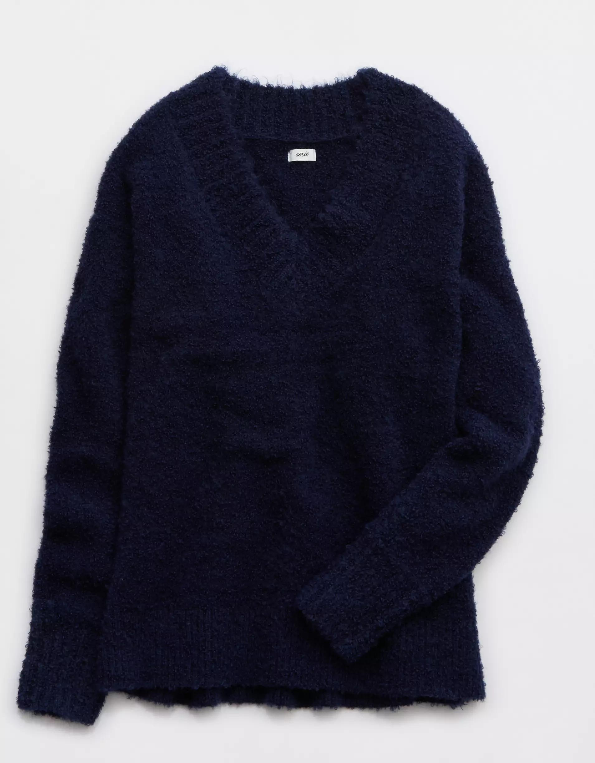 Aerie Teddy Boucle Sweater Product Image