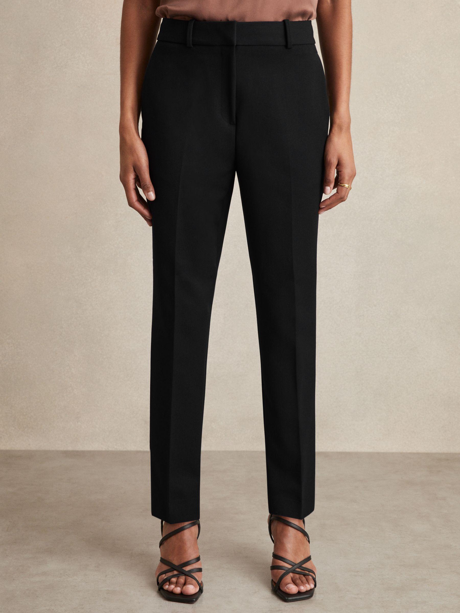 Wide-Leg Tailored Trousers in Camel Product Image
