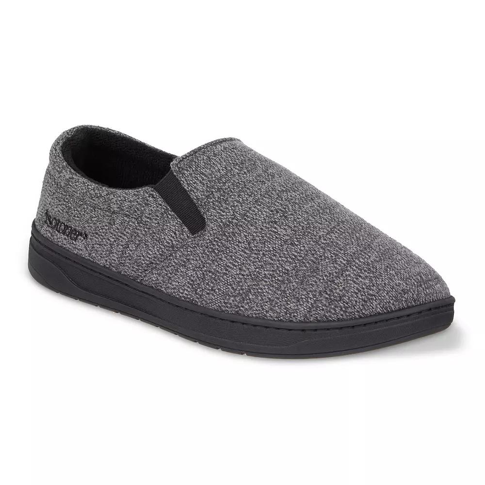 Isotoner Brady Men's Knit Closed Back Slippers,  Product Image
