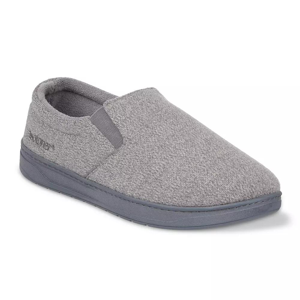 Isotoner Brady Men's Knit Closed Back Slippers,  Product Image