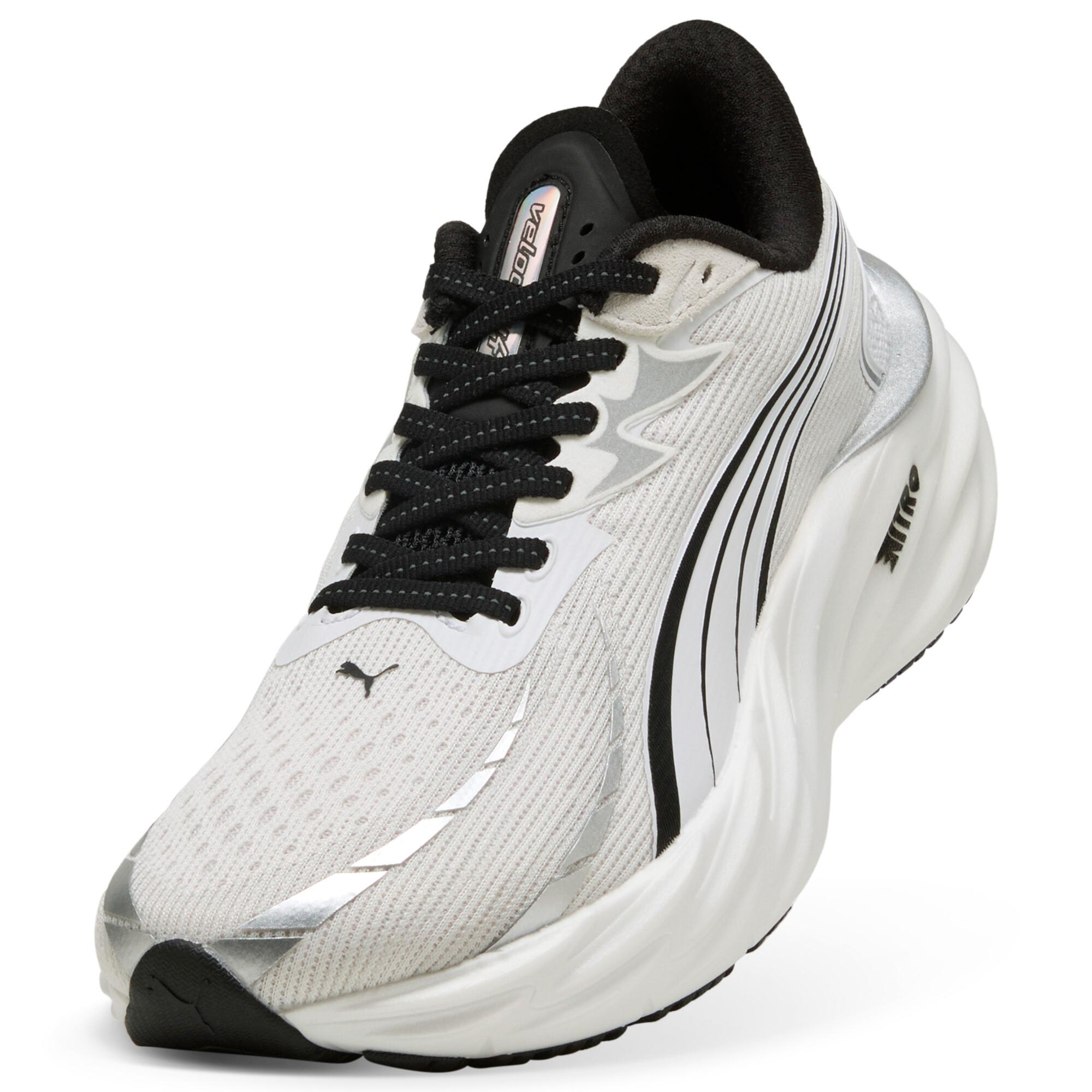 PUMA Essentials Logo Lab Hoodie Women in Grey Product Image