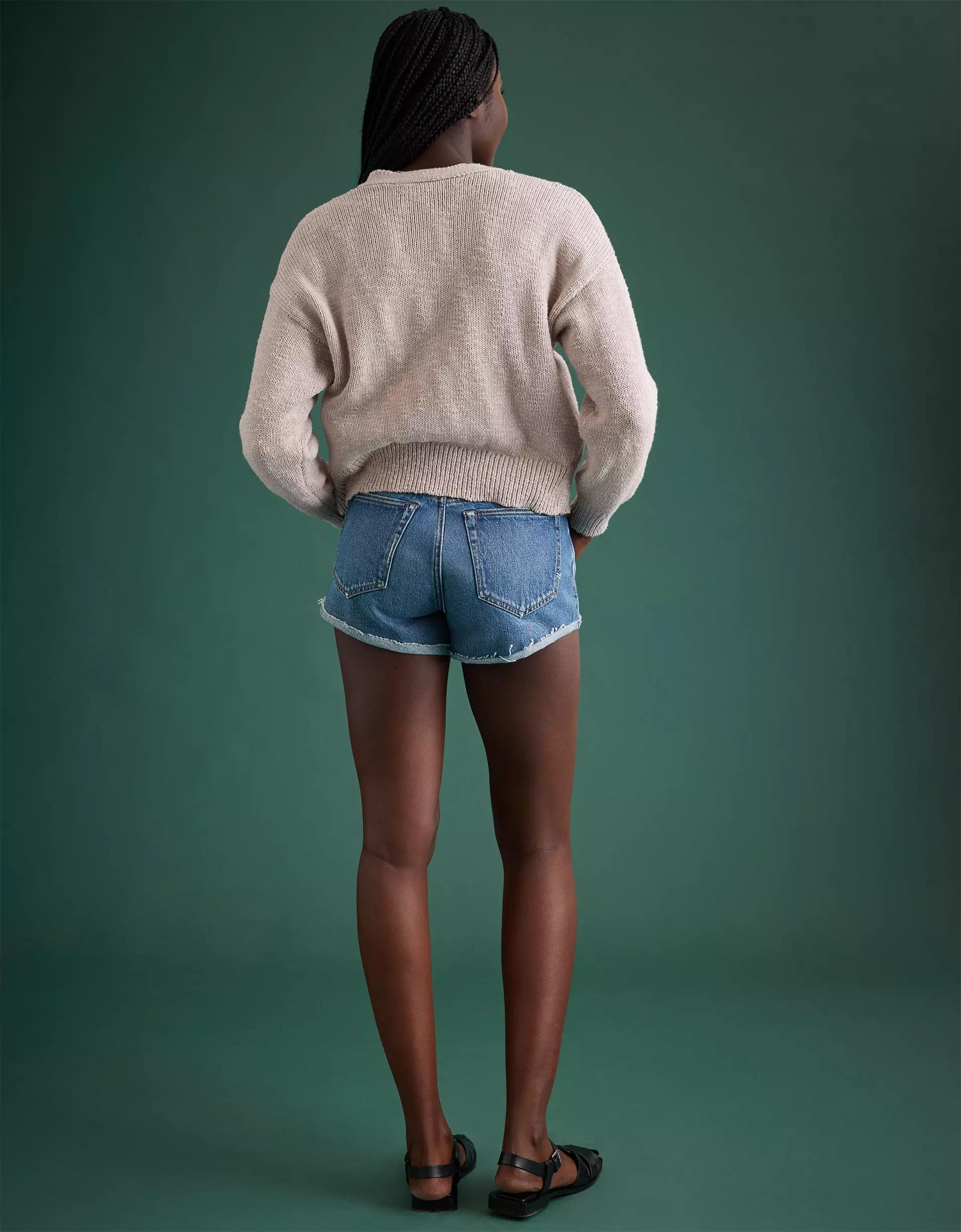 AE77 Premium Classic Denim Short Product Image