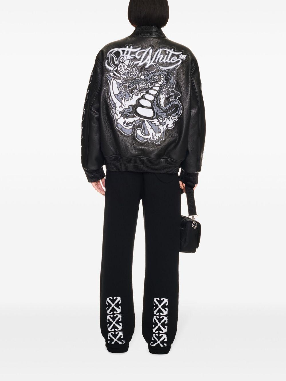 patchwork bomber jacket Product Image