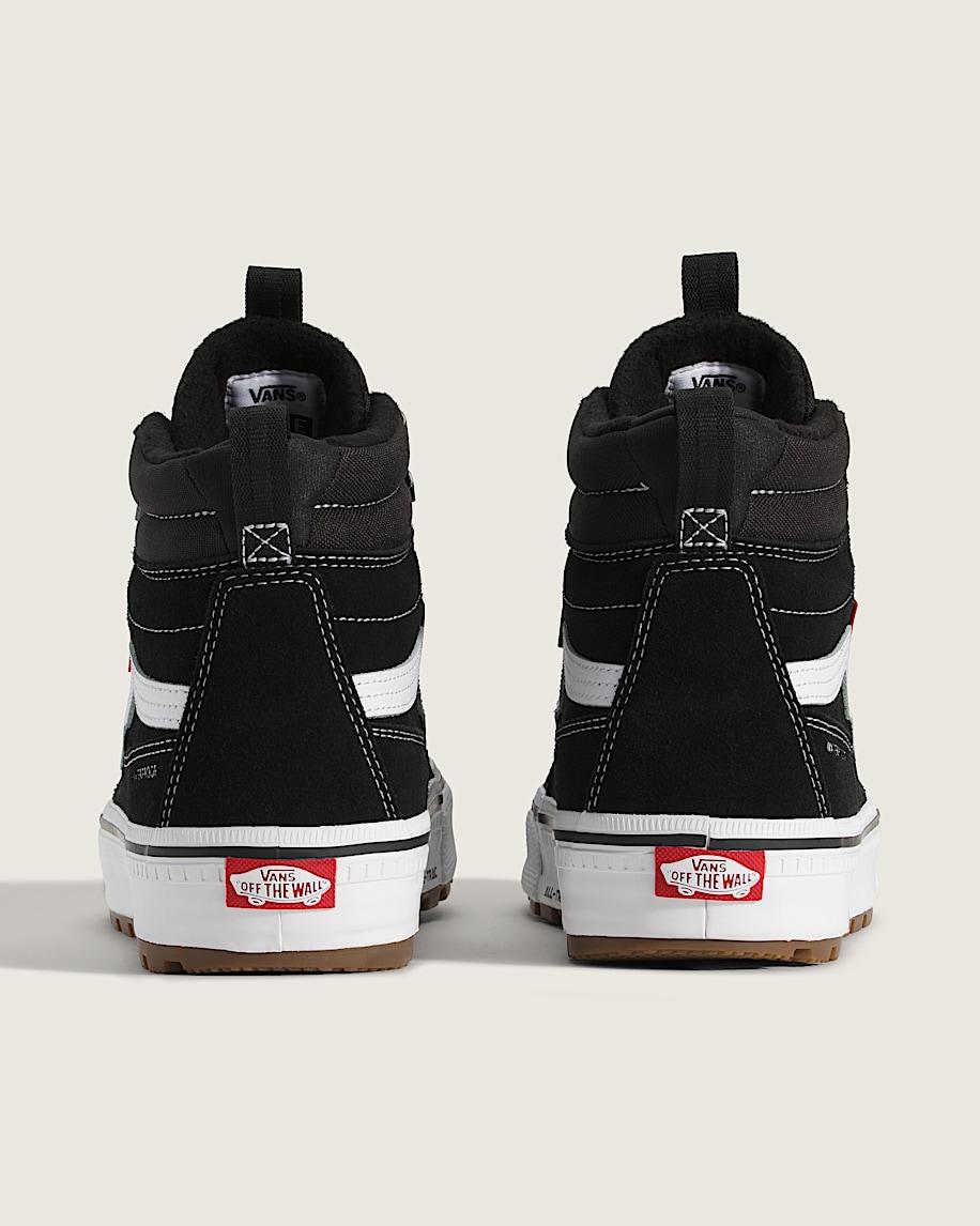 Sk8-Hi Waterproof Insulated Shoe in Black / White| Vans US Product Image