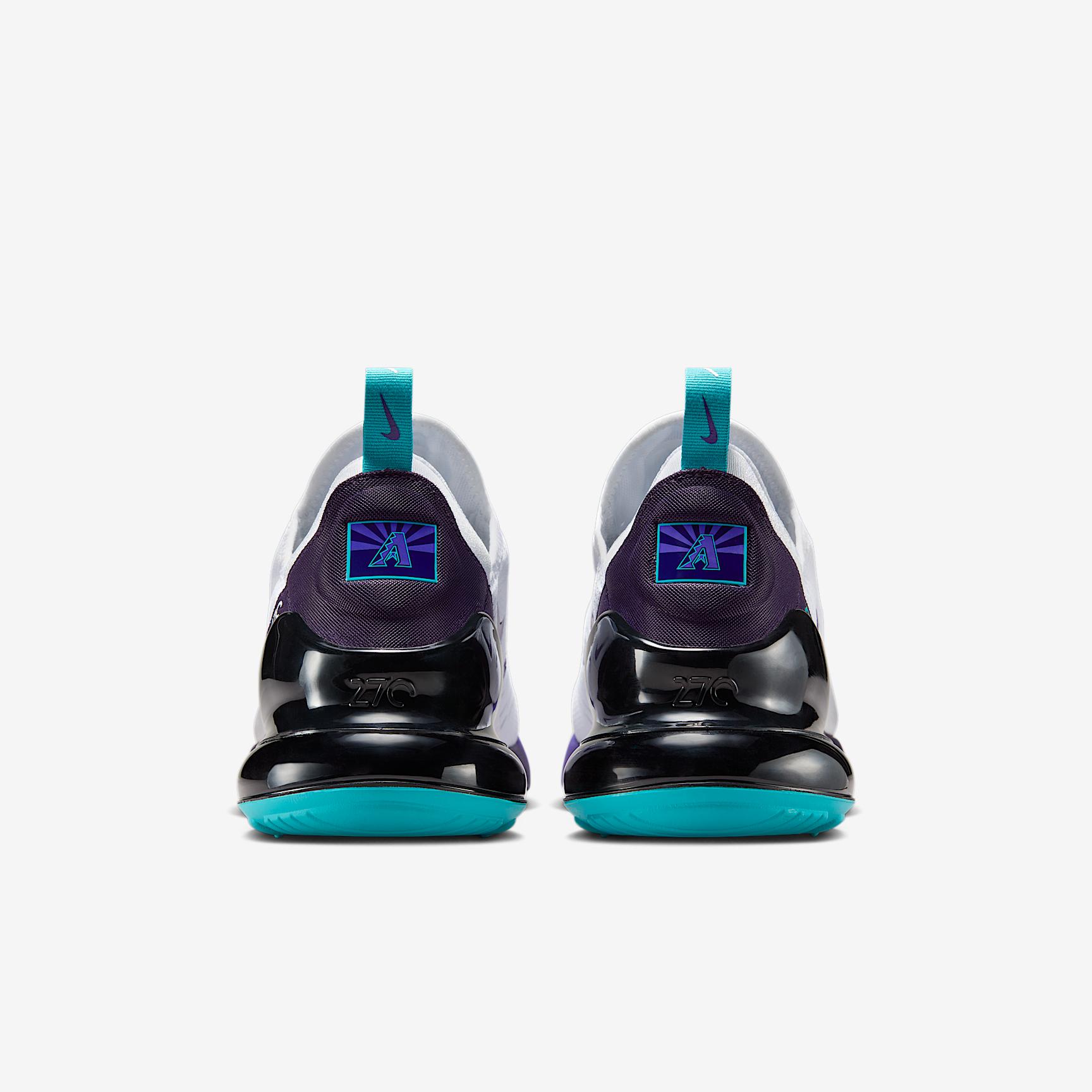 Arizona Diamondbacks Nike Mens Air Max 270 Shoes | HQ7993-100 Product Image