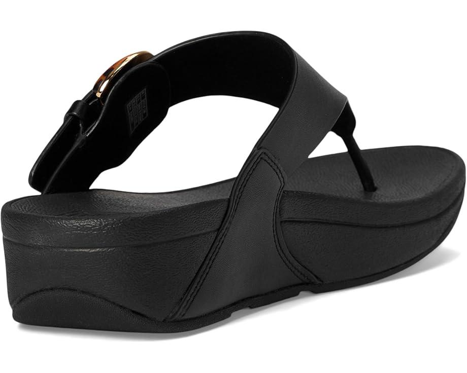 F-Mode Go Adjustable Flatform Toe-Post Sandals Product Image