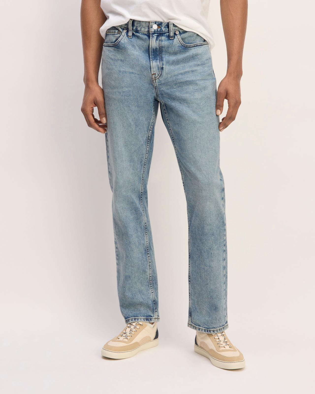 Mens Organic Cotton Straight-Leg Jean by Everlane Product Image
