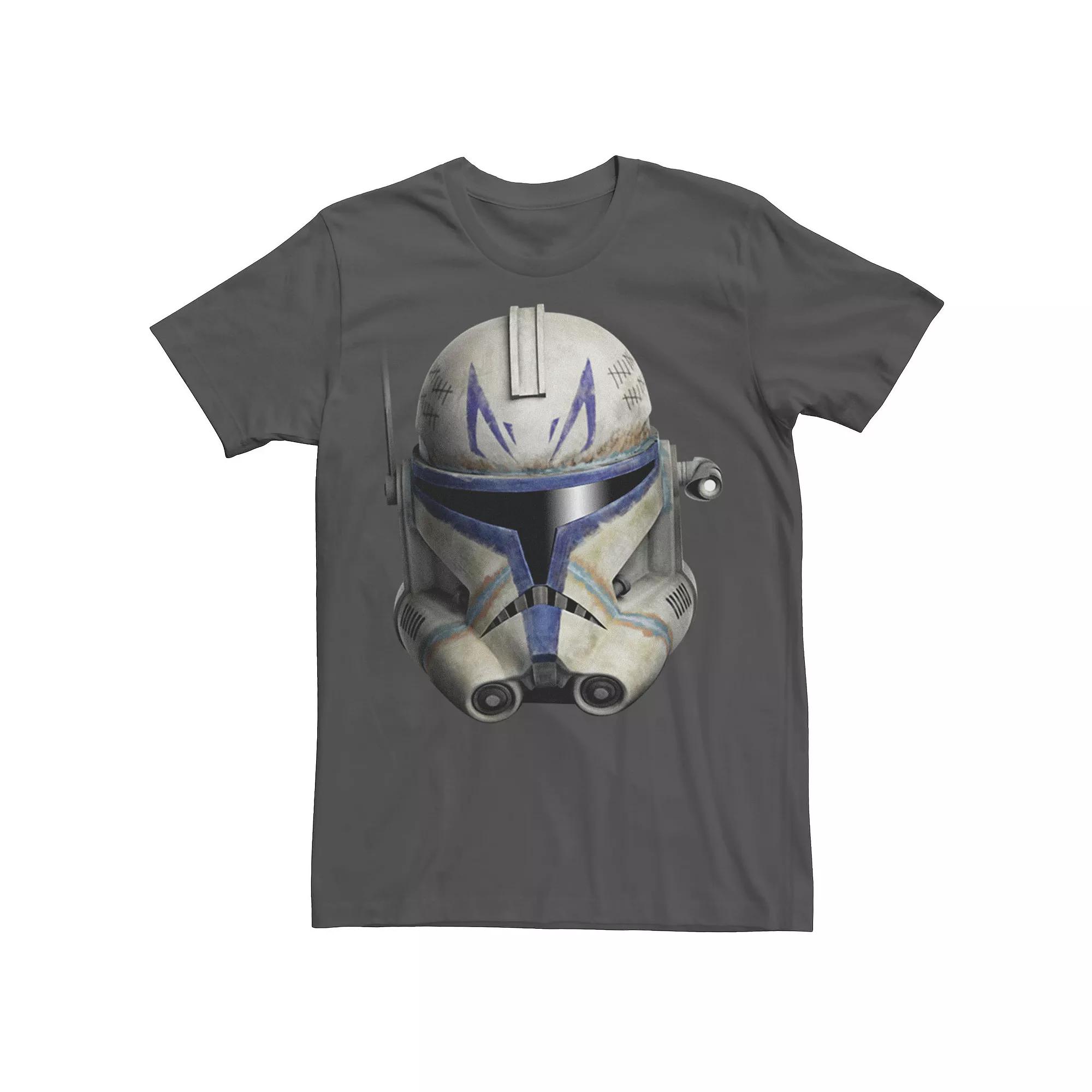 Men's Star Wars: Clone Wars Clone Commander Rex Big Face Tee,  Product Image