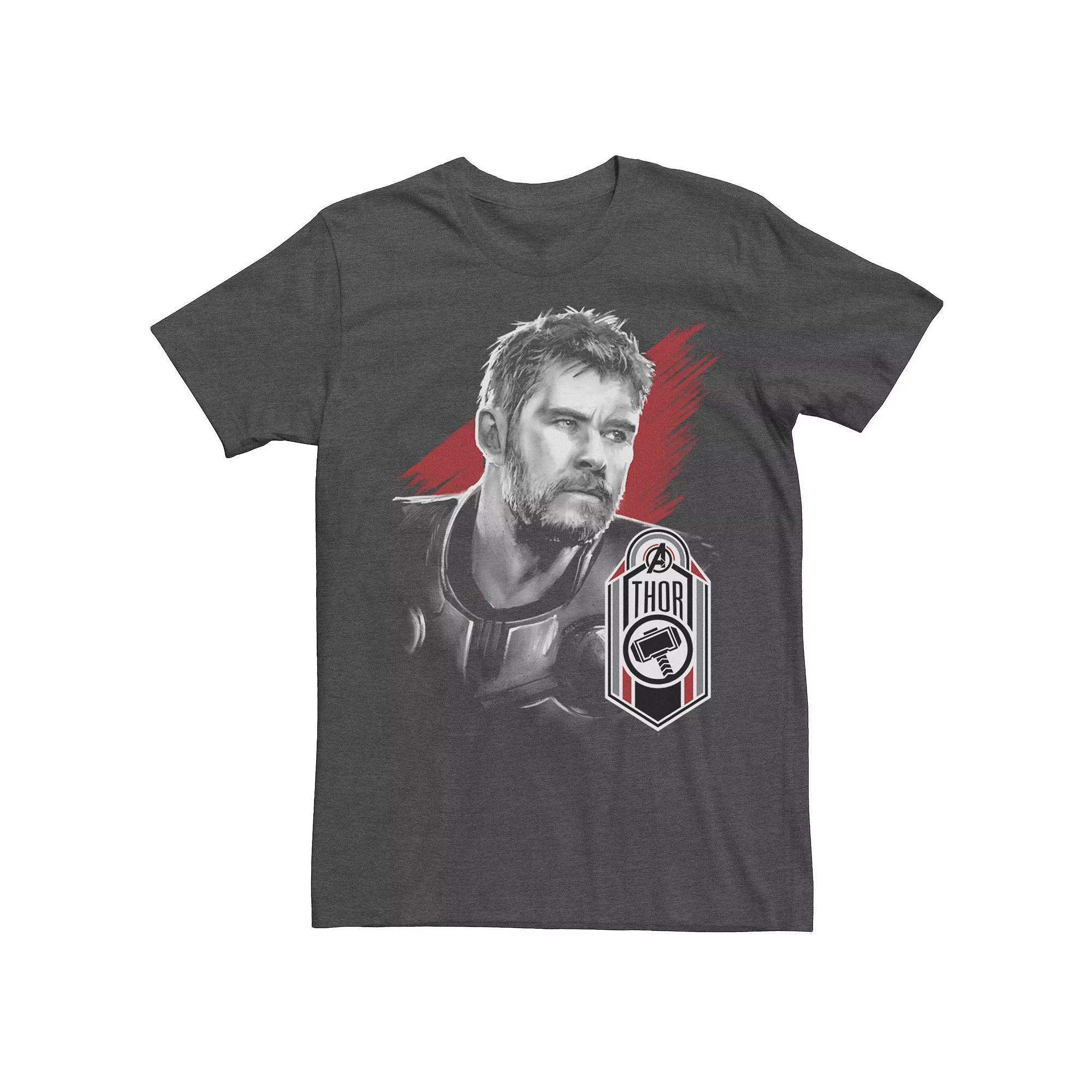 Men's Marvel Avengers Endgame Thor Tag Poster Tee,  Product Image